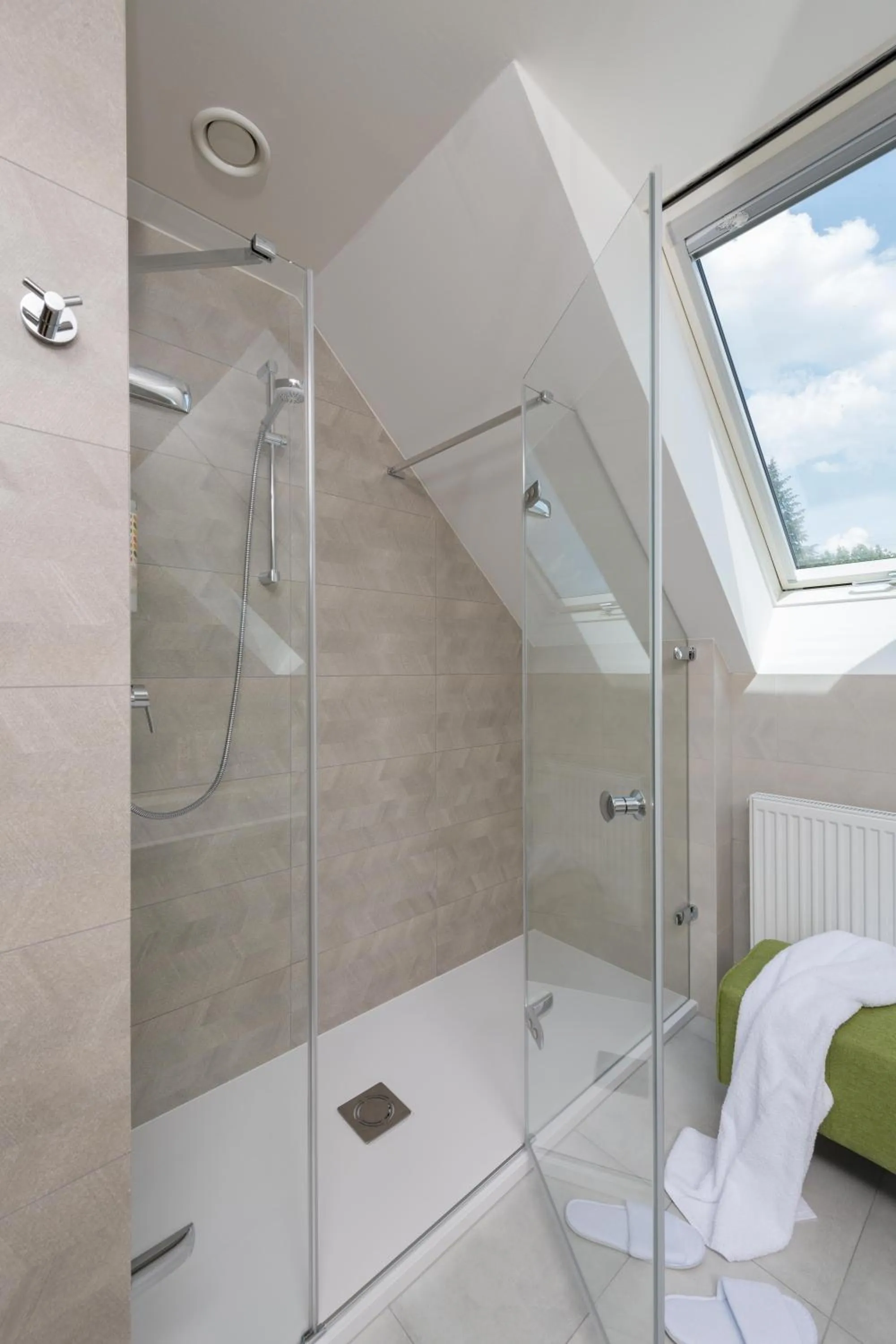 Shower in Hotel Panská Zahrada