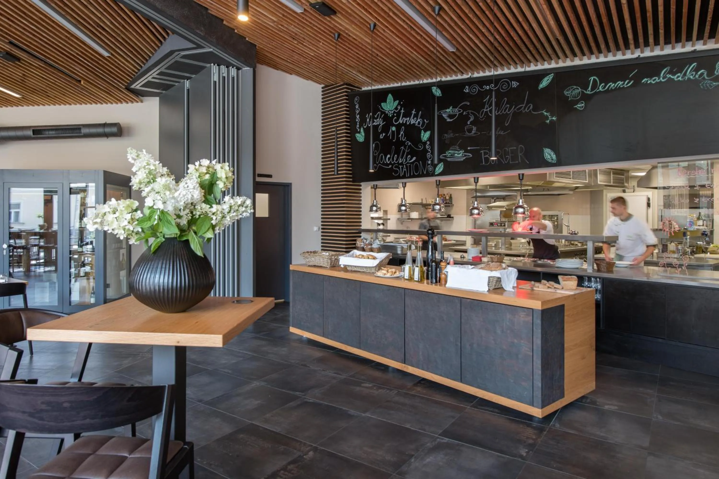 Restaurant/places to eat in Hotel Panská Zahrada