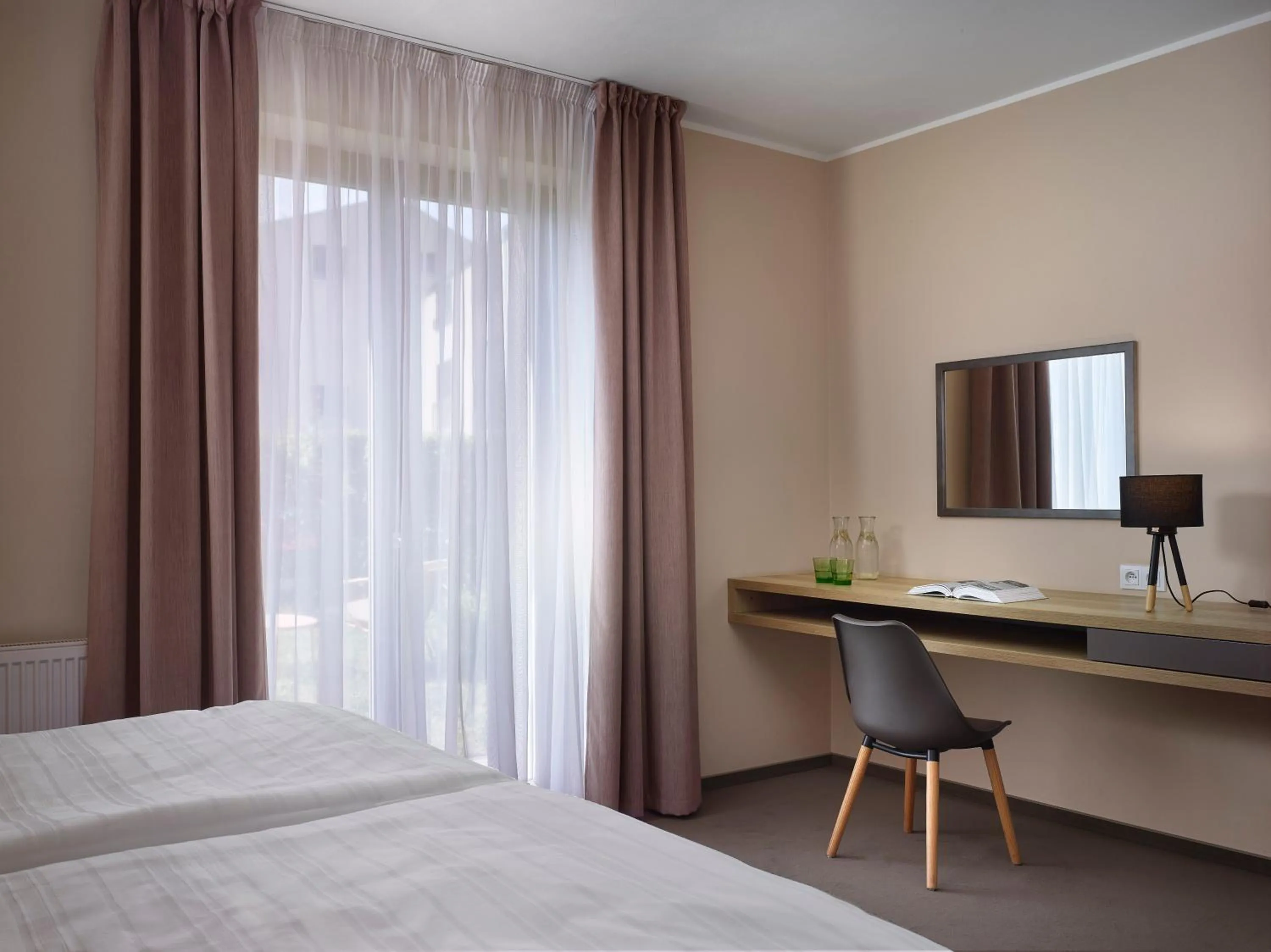 Bed in Hotel Panská Zahrada