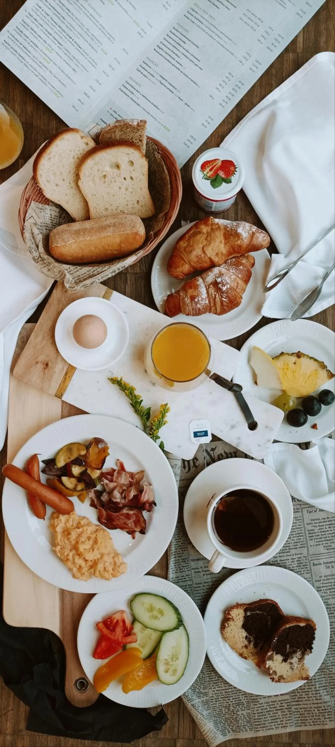 Breakfast in Hotel Panská Zahrada