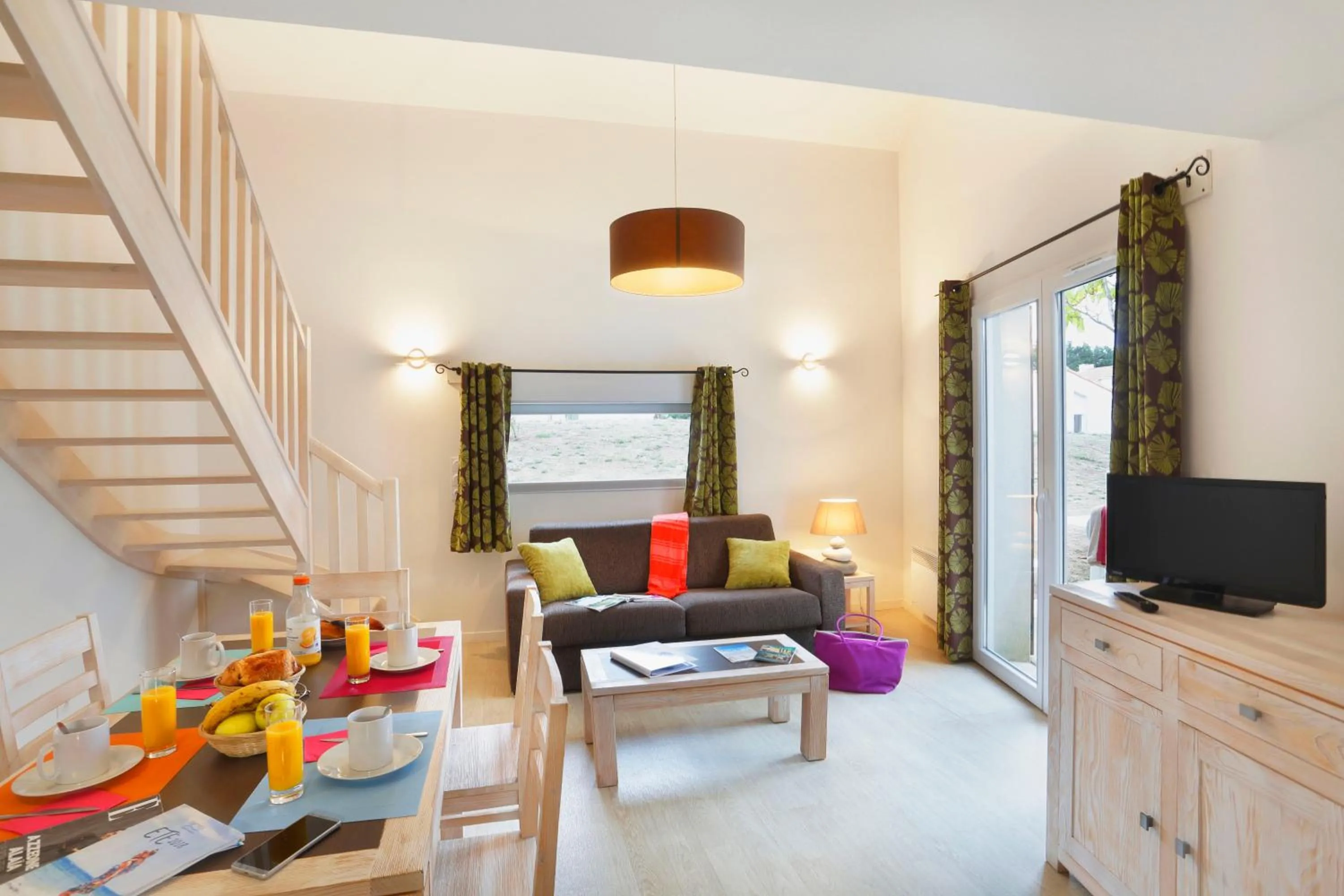 Living room in Résidence Néméa Les Grands Rochers