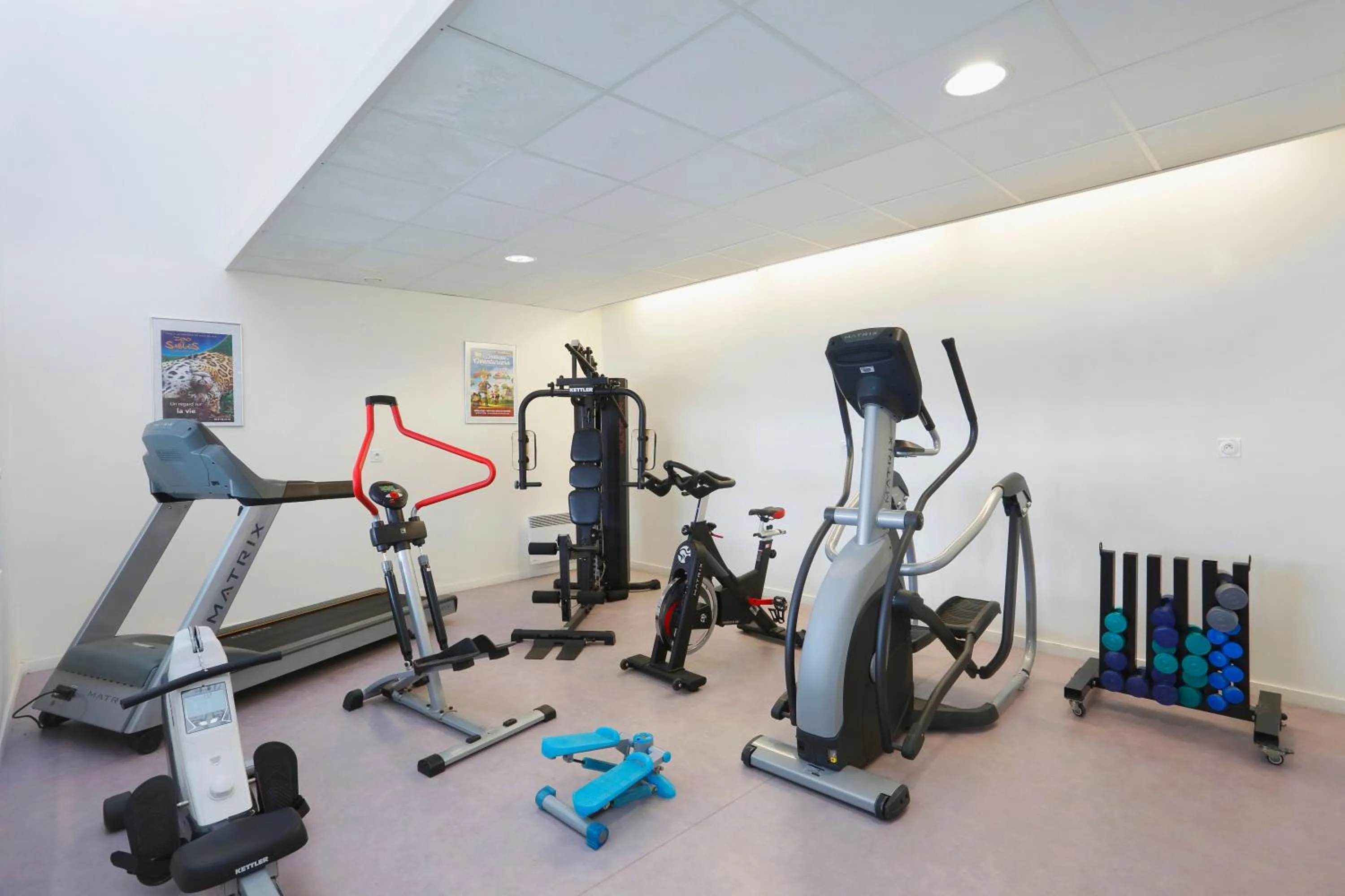 Fitness centre/facilities in Résidence Néméa Les Grands Rochers