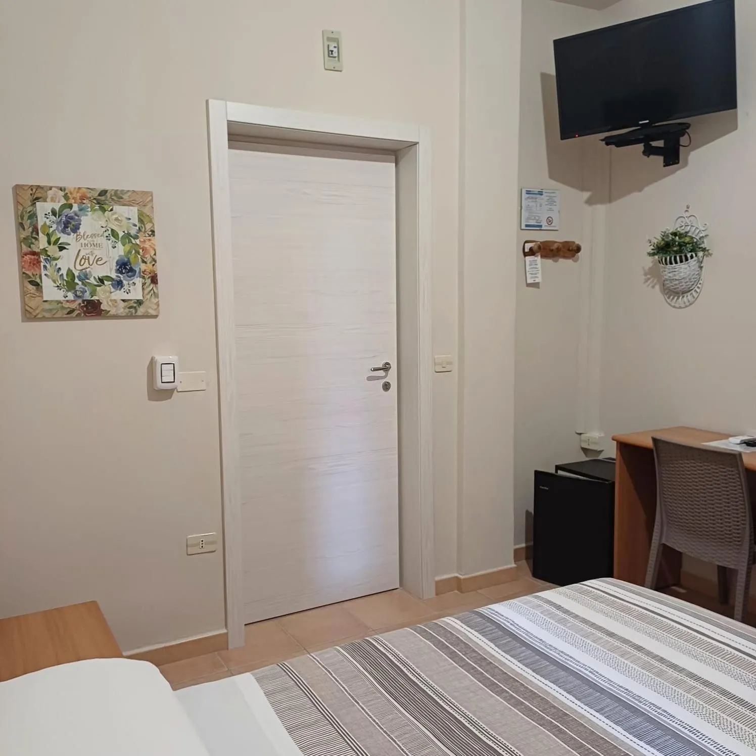 Bed in Hotel Costa D'Oro