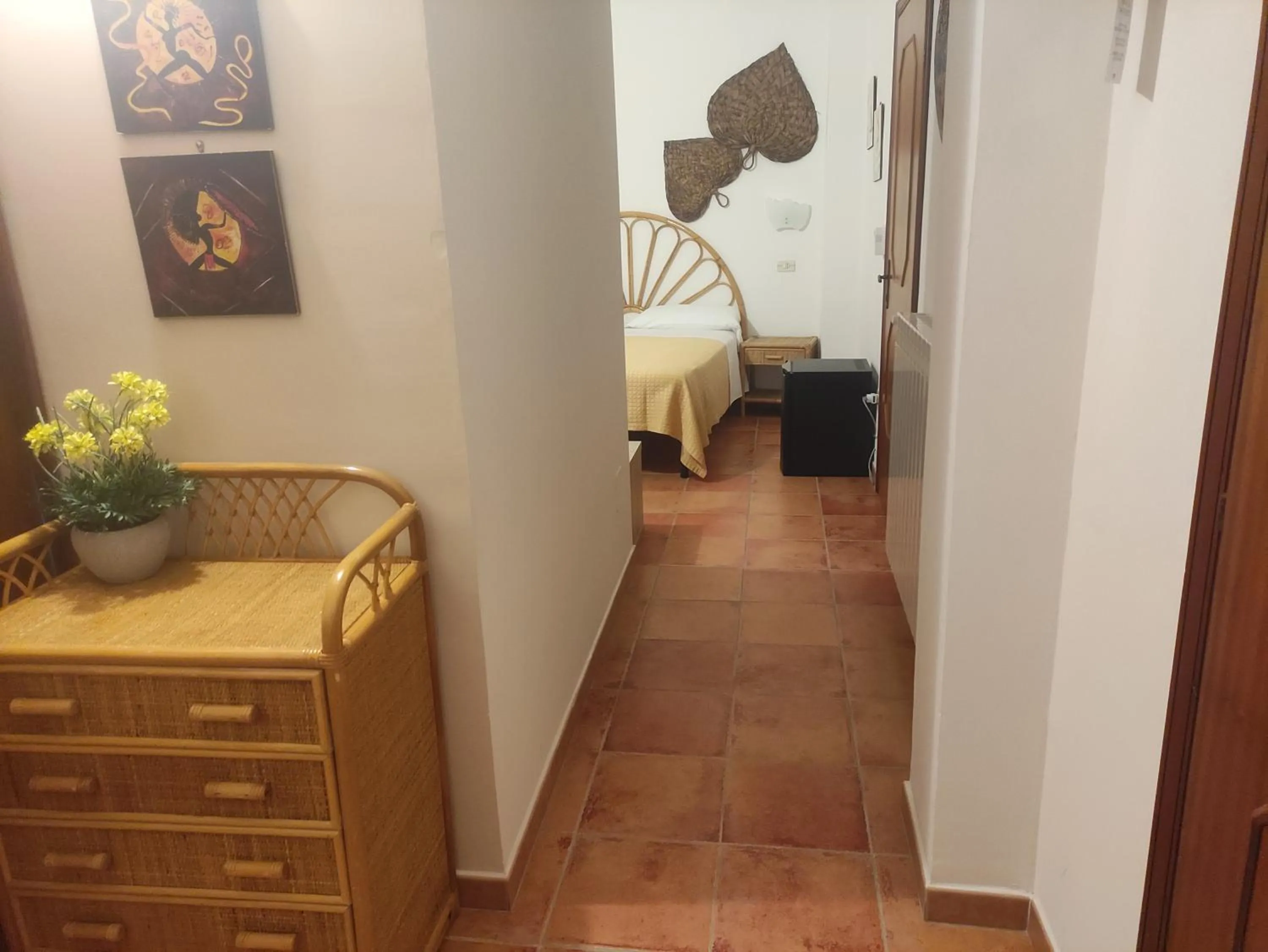 Bed in Hotel Costa D'Oro