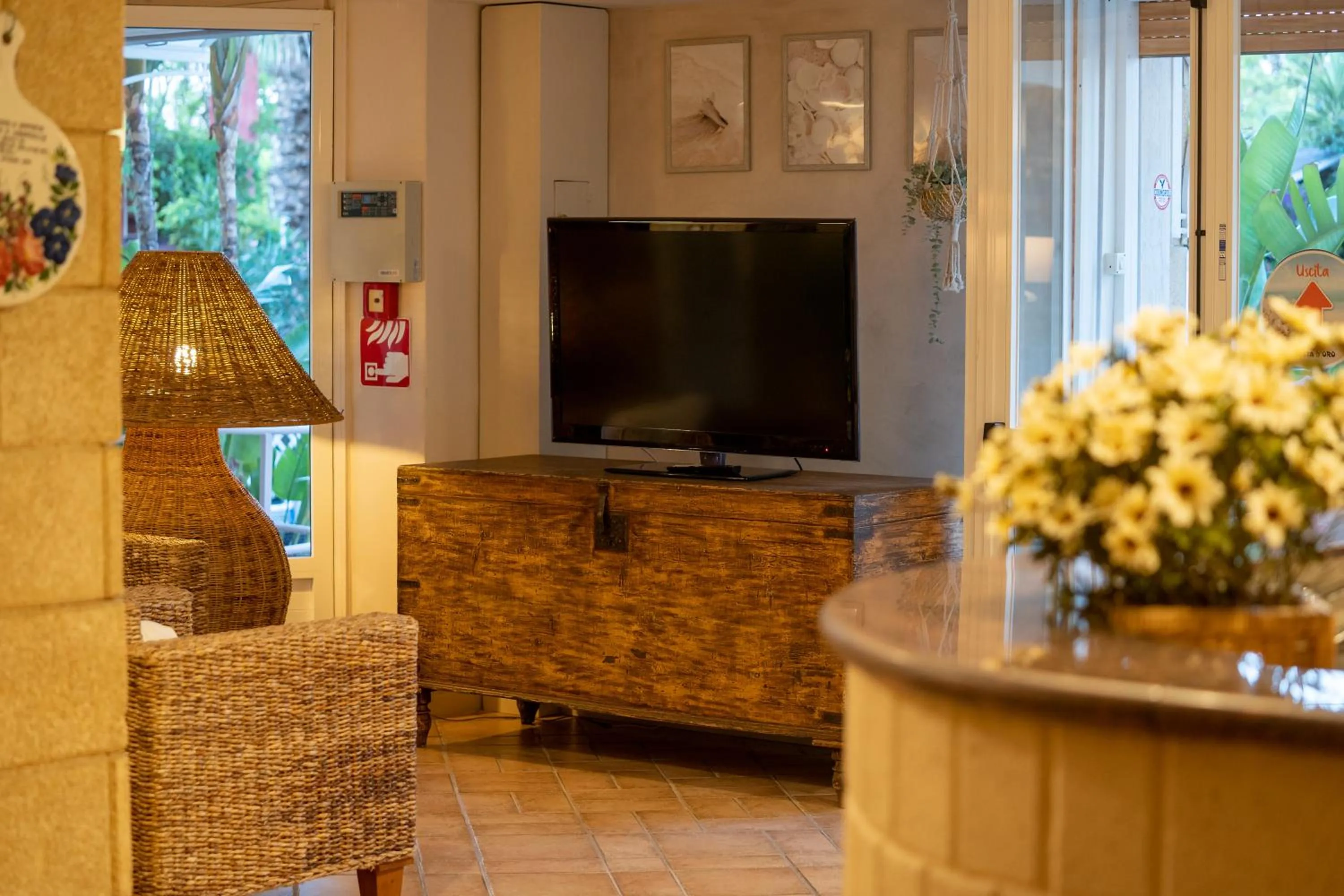 Lobby or reception in Hotel Costa D'Oro