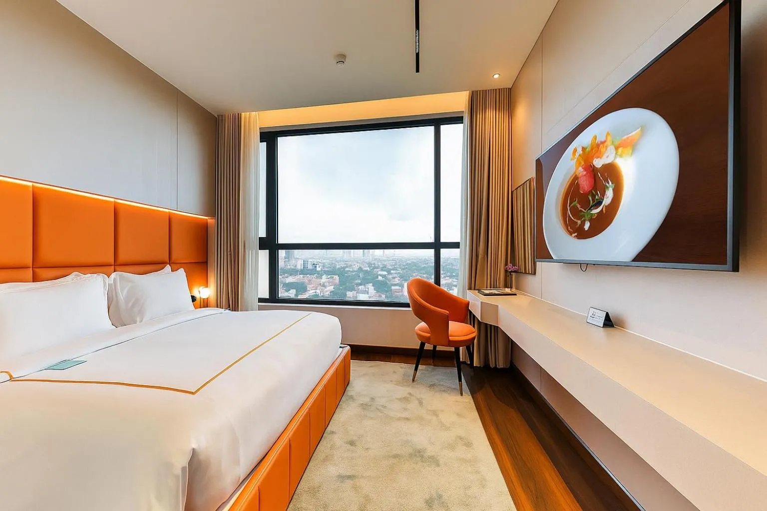 Bedroom, Bed in Vias Hotel Vung Tau