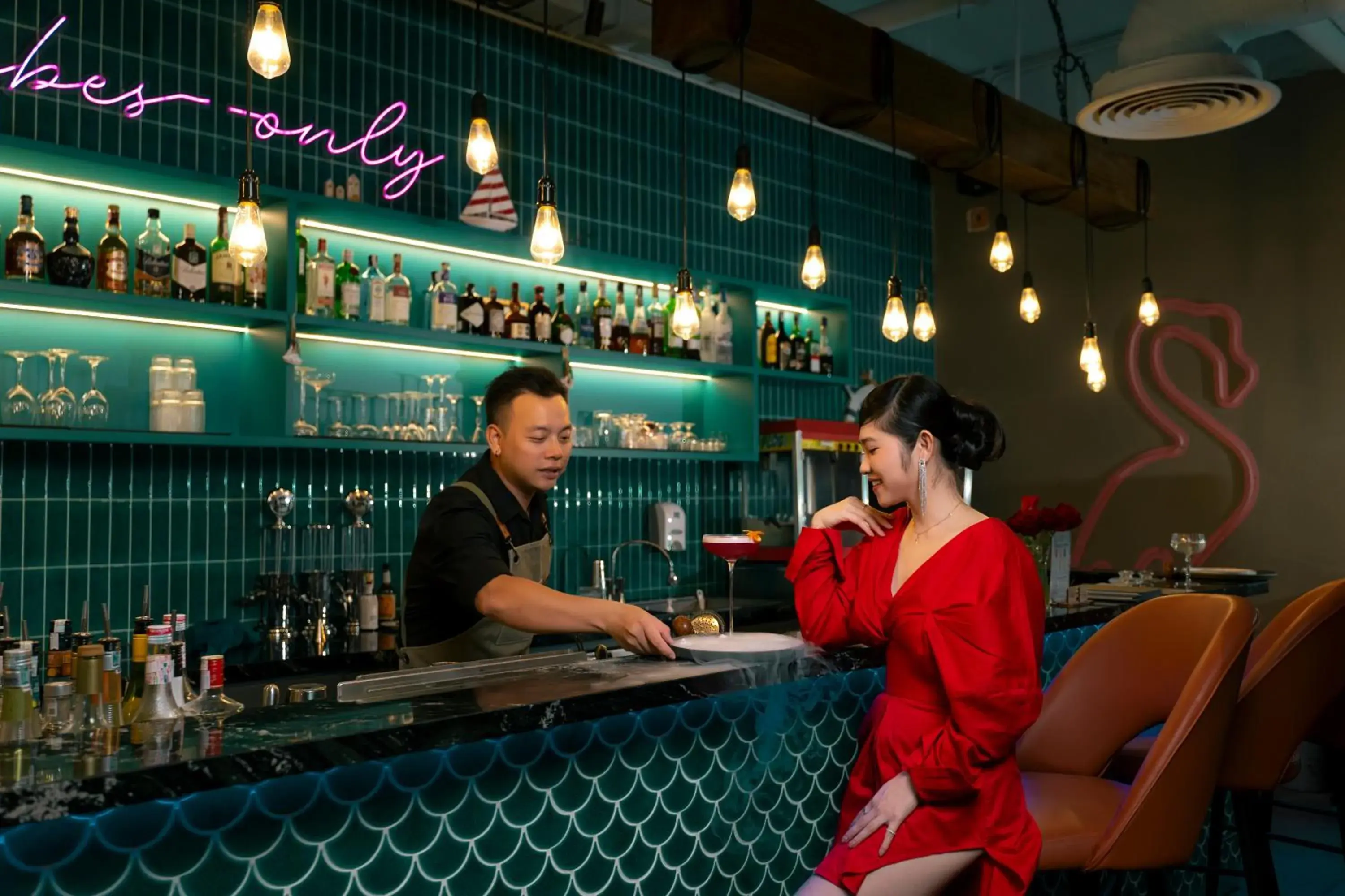 Lounge or bar in Vias Hotel Vung Tau - Transportation Included Lounge or bar in Vias Hotel Vung Tau - Transportation Included