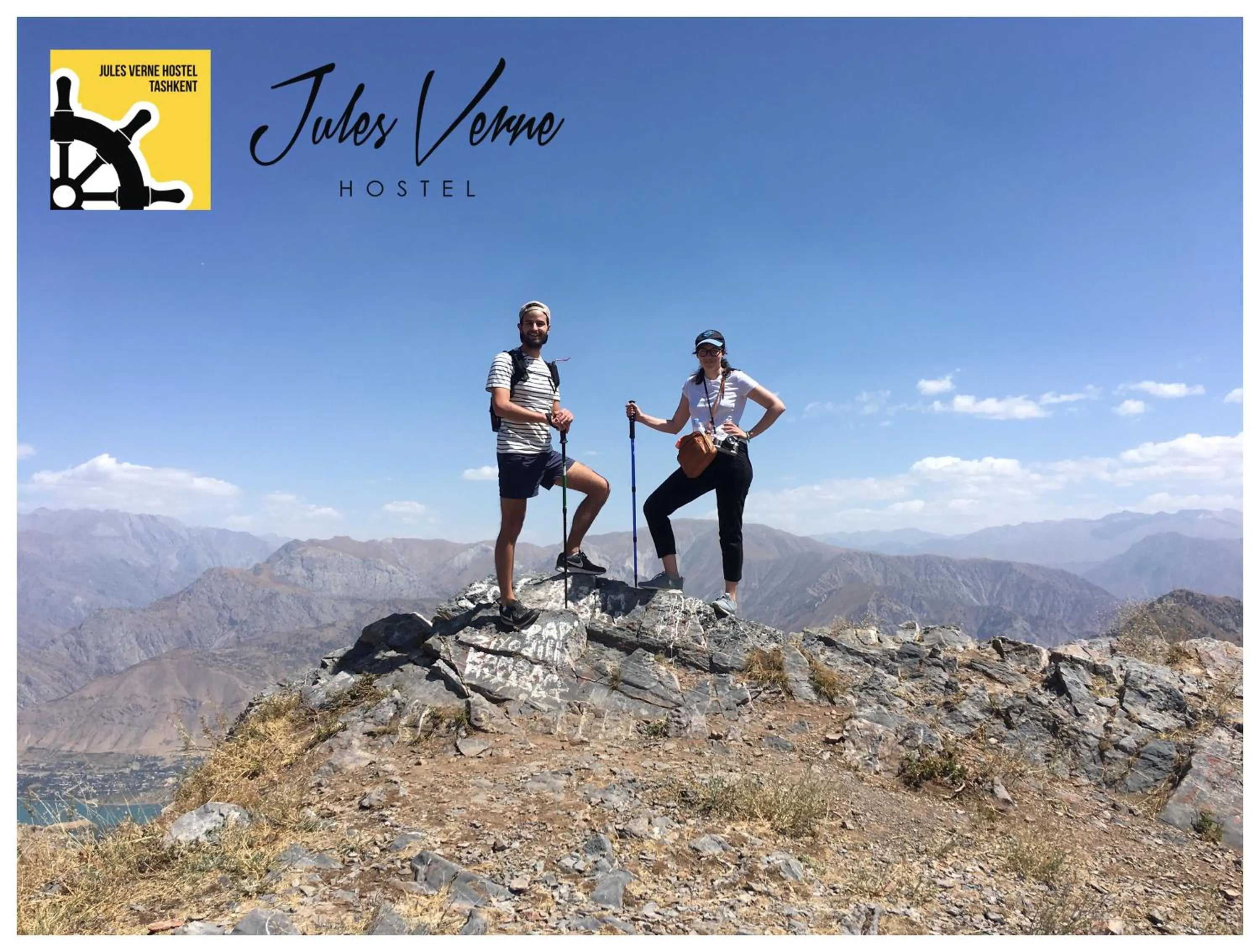 People in Jules Verne Hostel