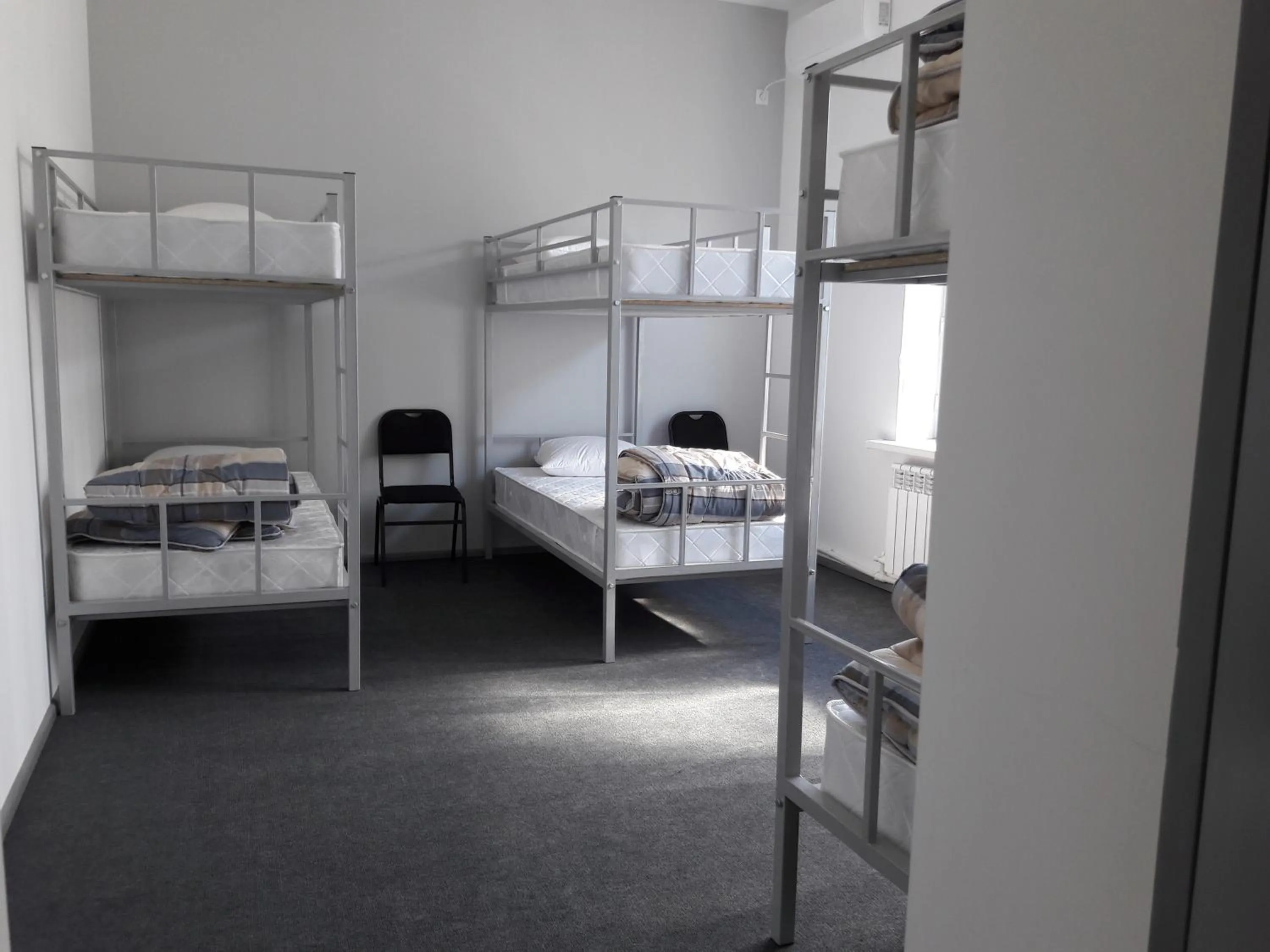 Photo of the whole room in Jules Verne Hostel