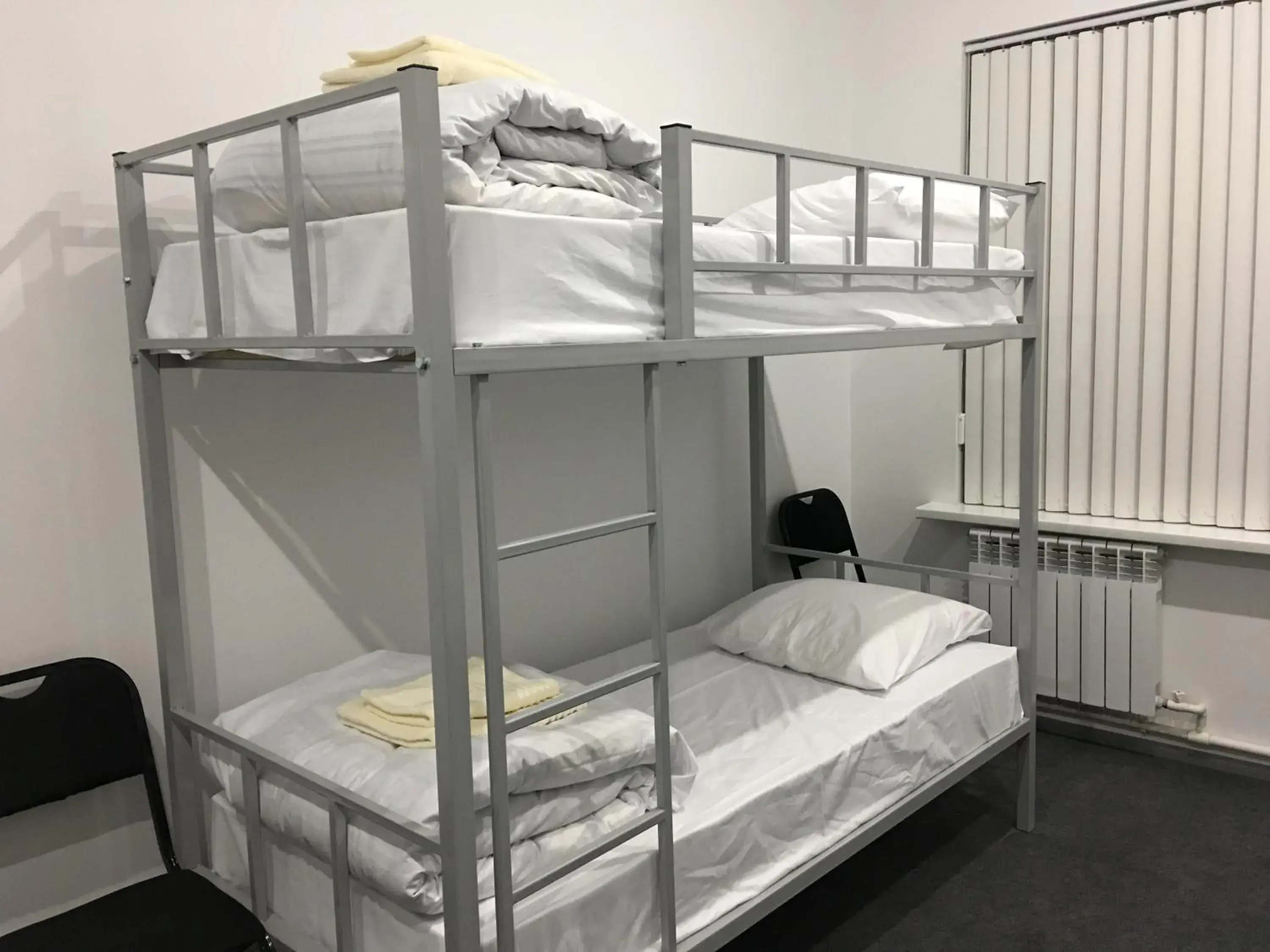 Bunk Bed in Female Dormitory Room in Jules Verne Hostel Bunk Bed in Female Dormitory Room in Jules Verne Hostel