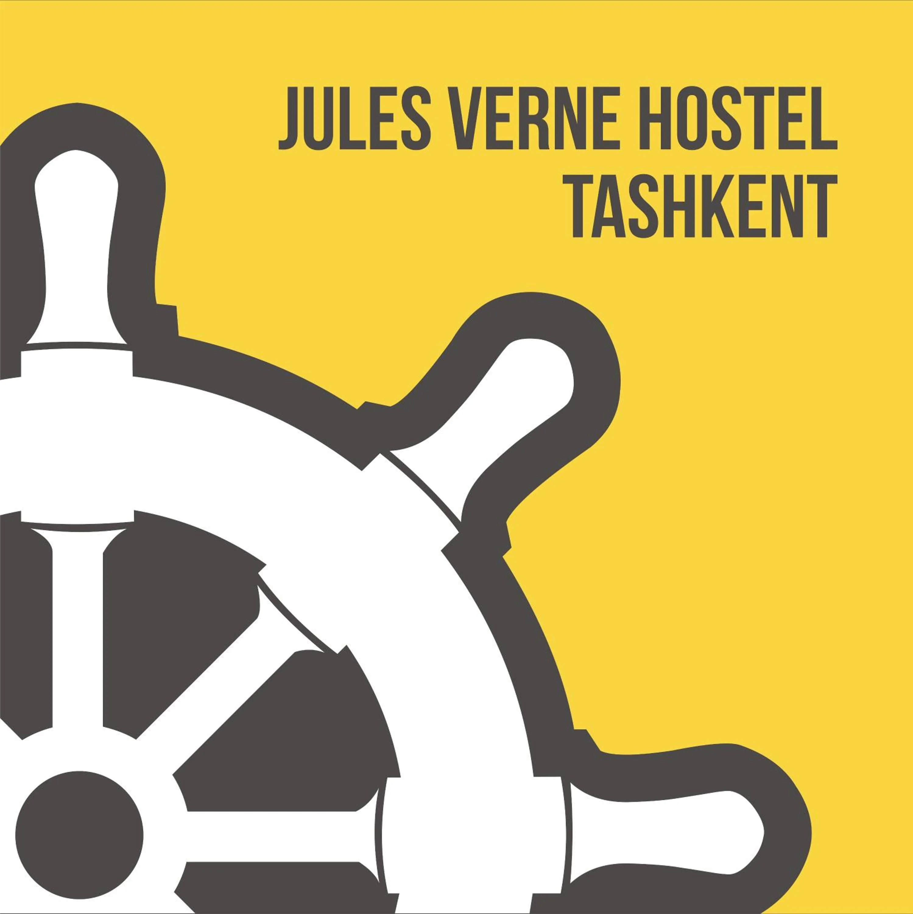 Property logo or sign in Jules Verne Hostel