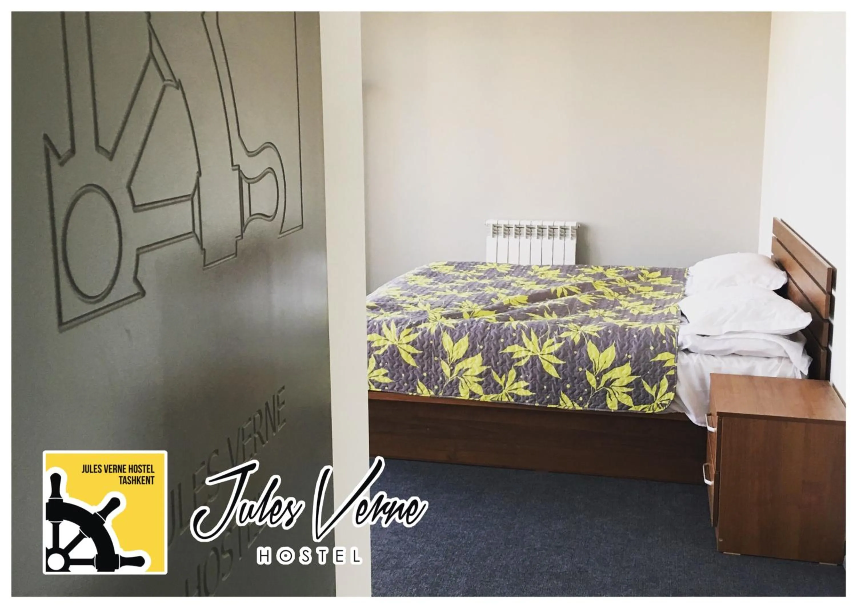 Bed in Jules Verne Hostel