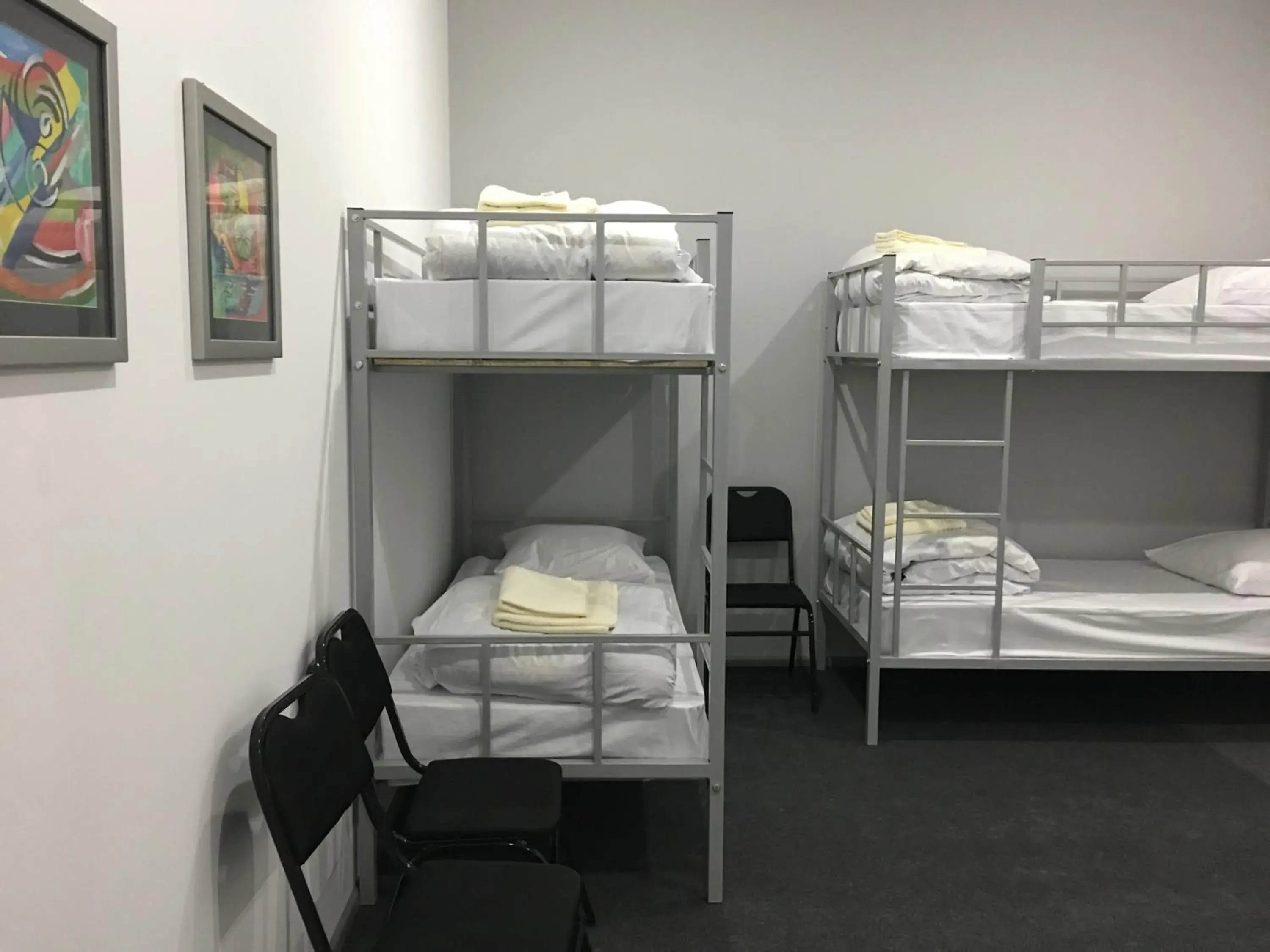 Bunk Bed in Female Dormitory Room in Jules Verne Hostel Bunk Bed in Female Dormitory Room in Jules Verne Hostel