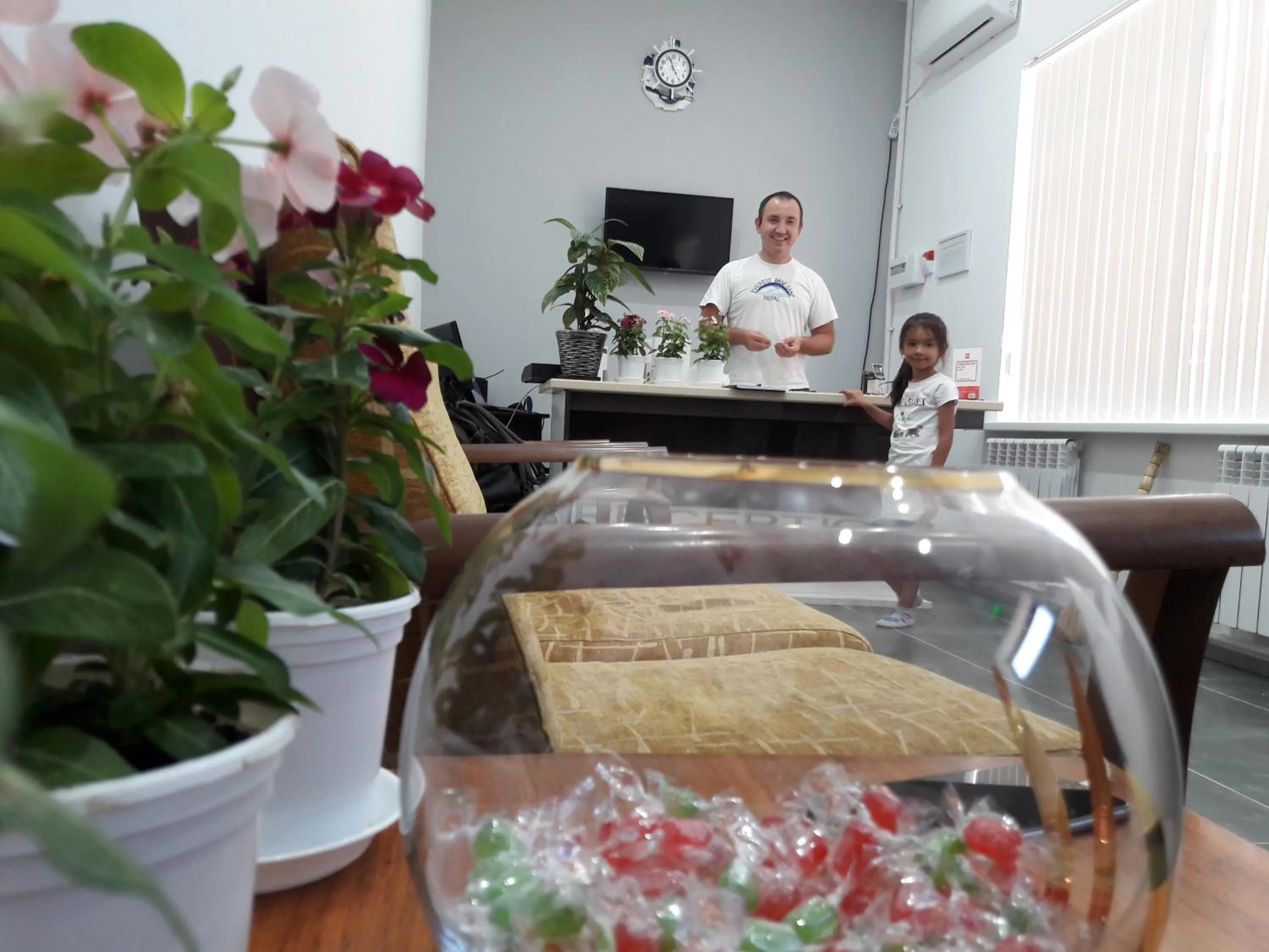 Staff in Jules Verne Hostel