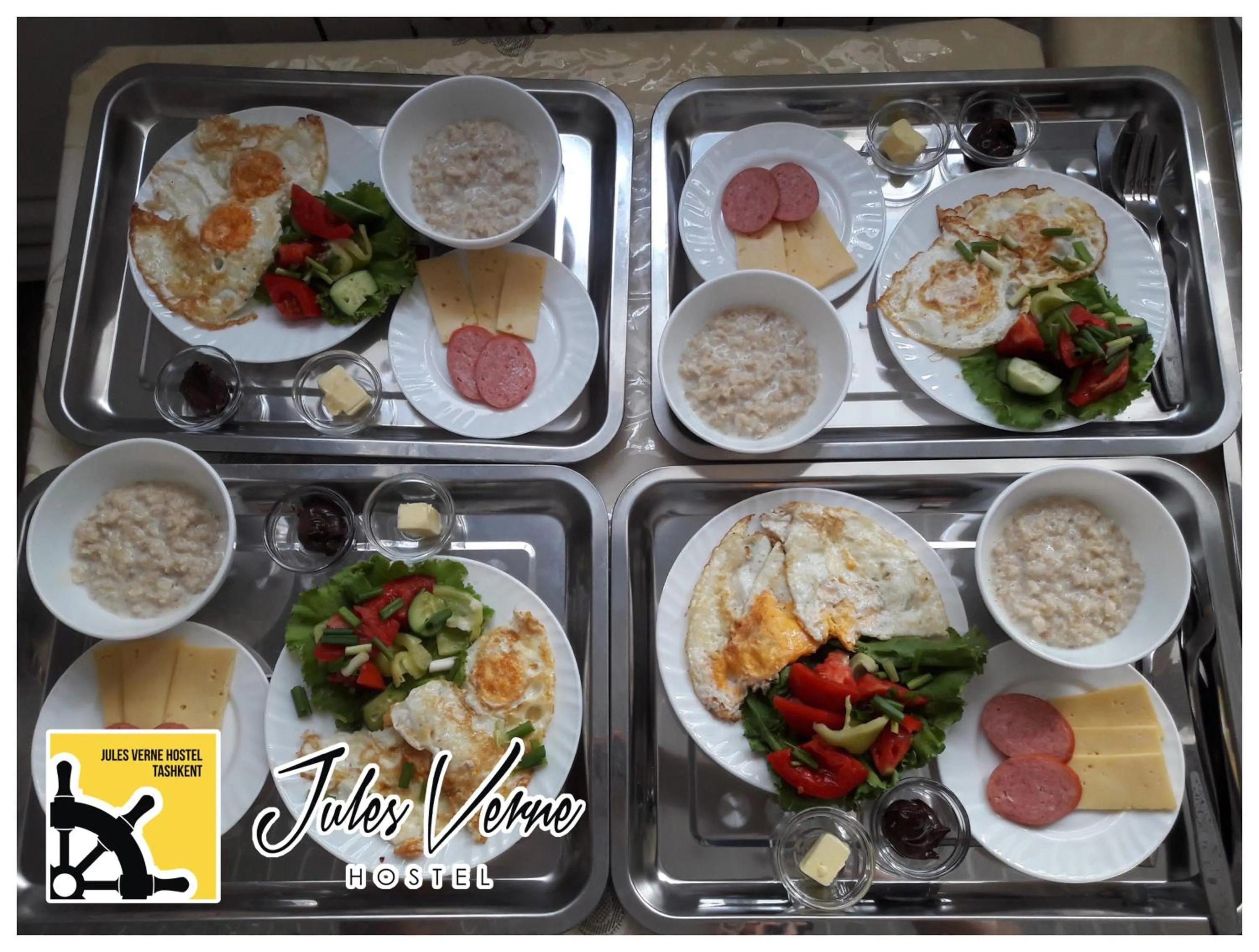 Food and drinks in Jules Verne Hostel