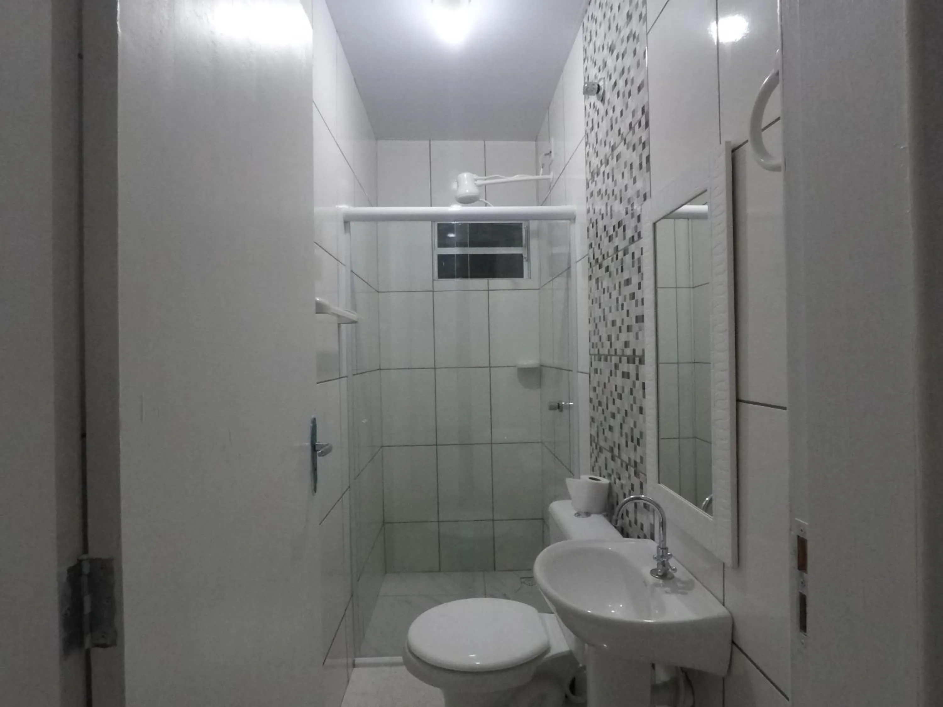 Bathroom in Hotel Rota Dos Tropeiros