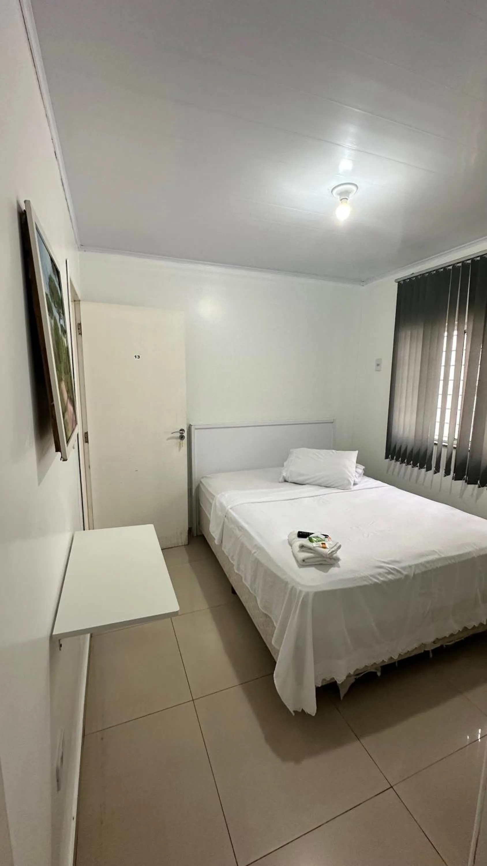 Bed in Hotel Rota Dos Tropeiros
