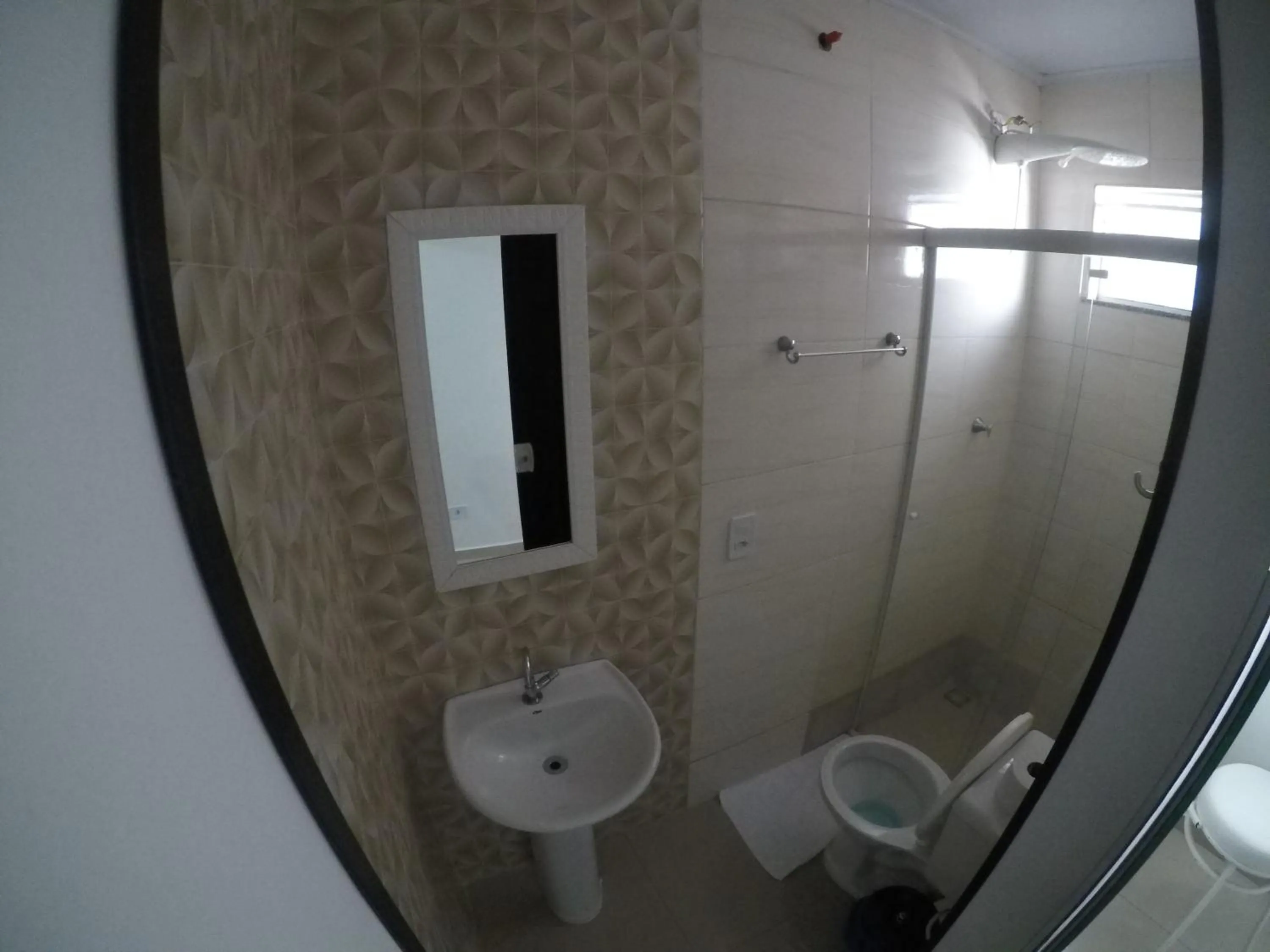 Bathroom in Hotel Rota Dos Tropeiros
