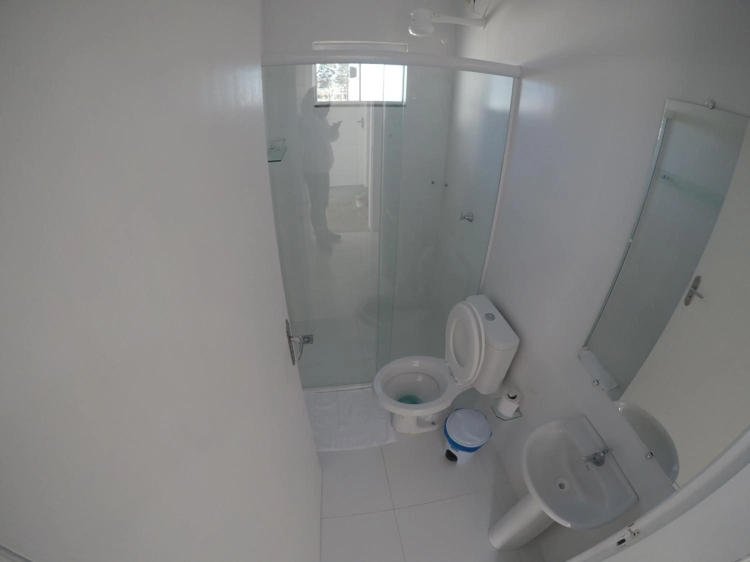 Bathroom in Hotel Rota Dos Tropeiros