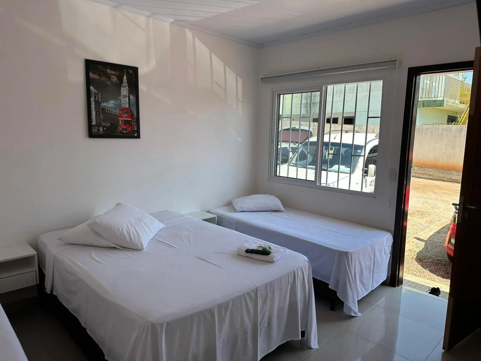 Bed in Hotel Rota Dos Tropeiros