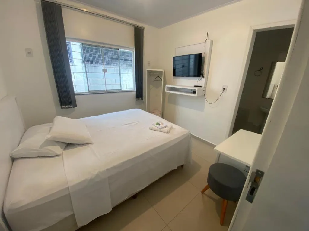 Bed in Hotel Rota Dos Tropeiros