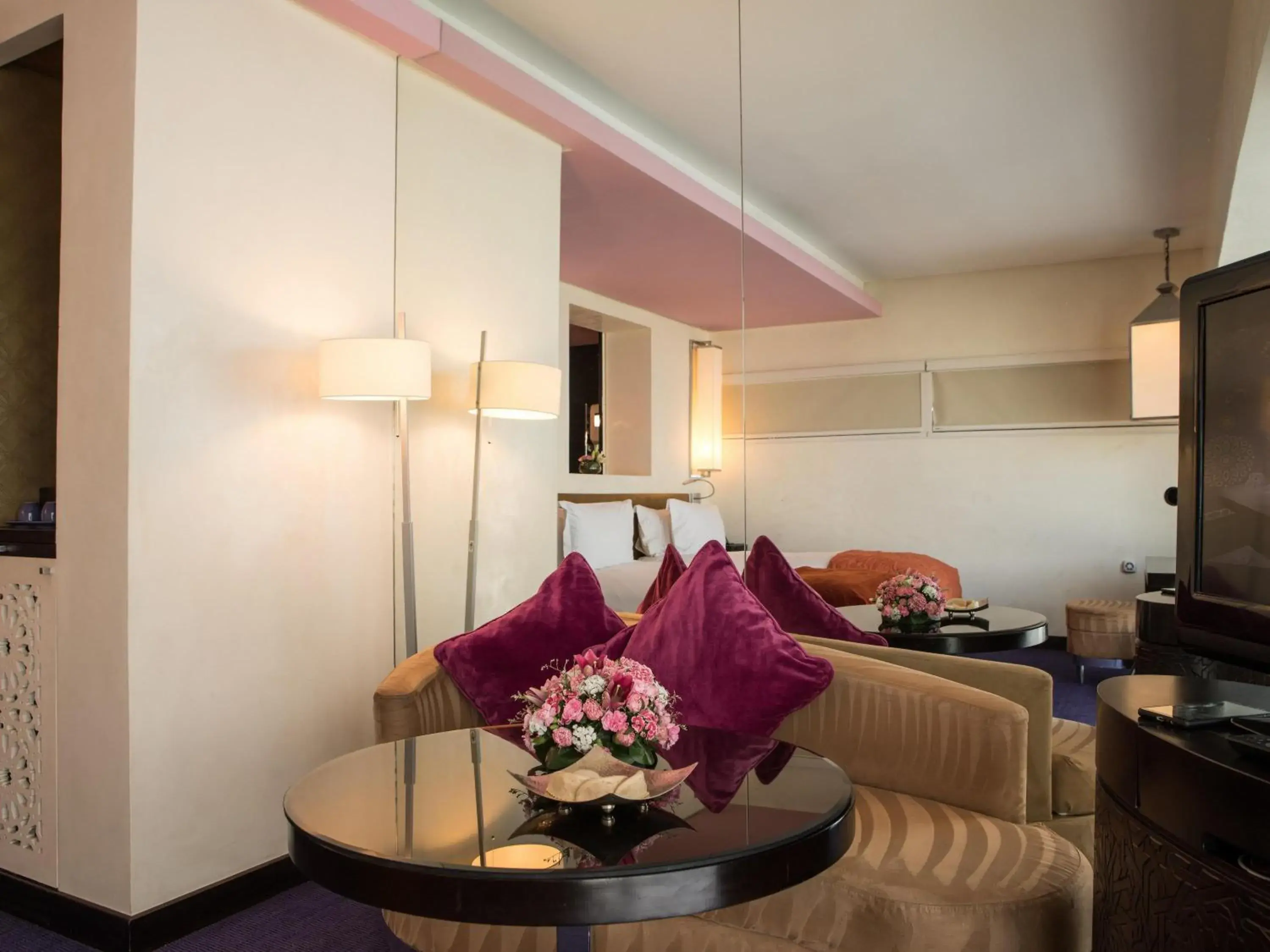 Bedroom in Sofitel Casablanca Tour Blanche Bedroom in Sofitel Casablanca Tour Blanche