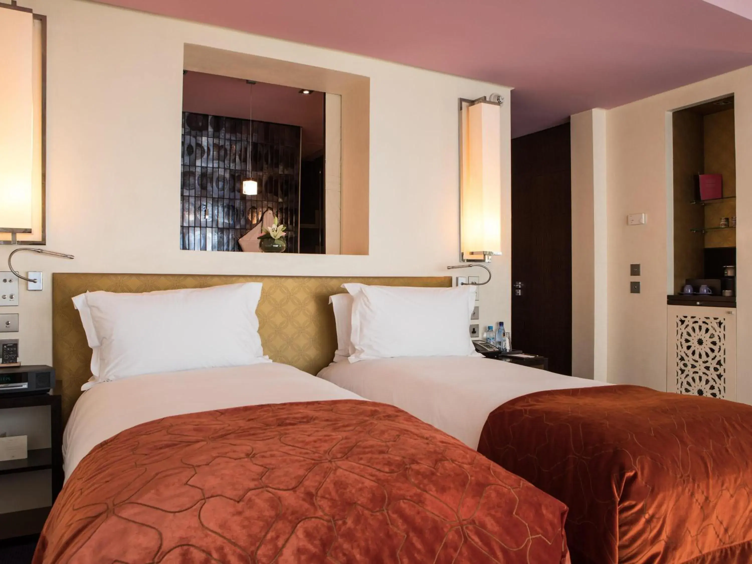 Superior Twin Room with City View in Sofitel Casablanca Tour Blanche Superior Twin Room with City View in Sofitel Casablanca Tour Blanche