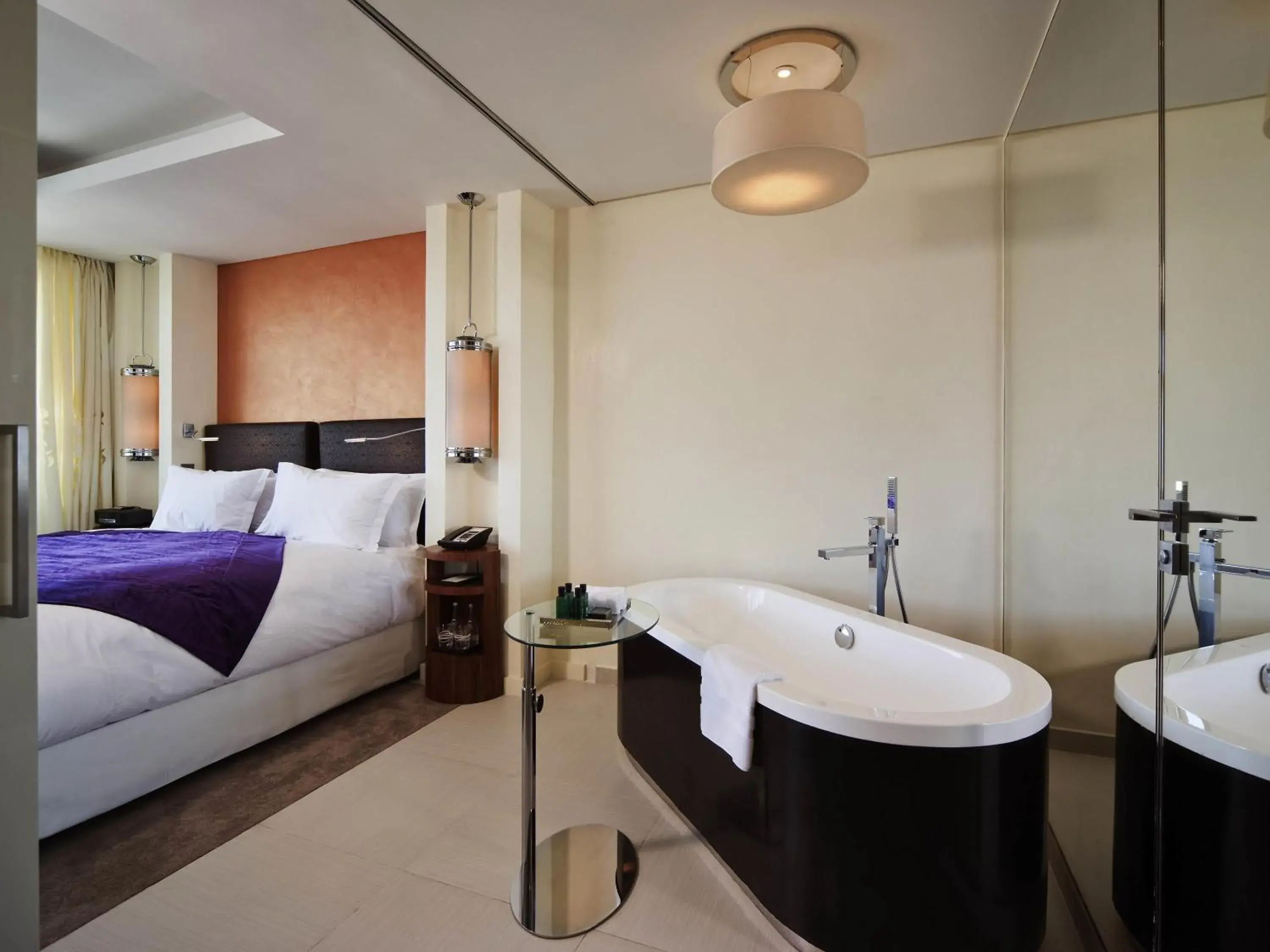 Bedroom, Bed in Sofitel Casablanca Tour Blanche Bedroom, Bed in Sofitel Casablanca Tour Blanche