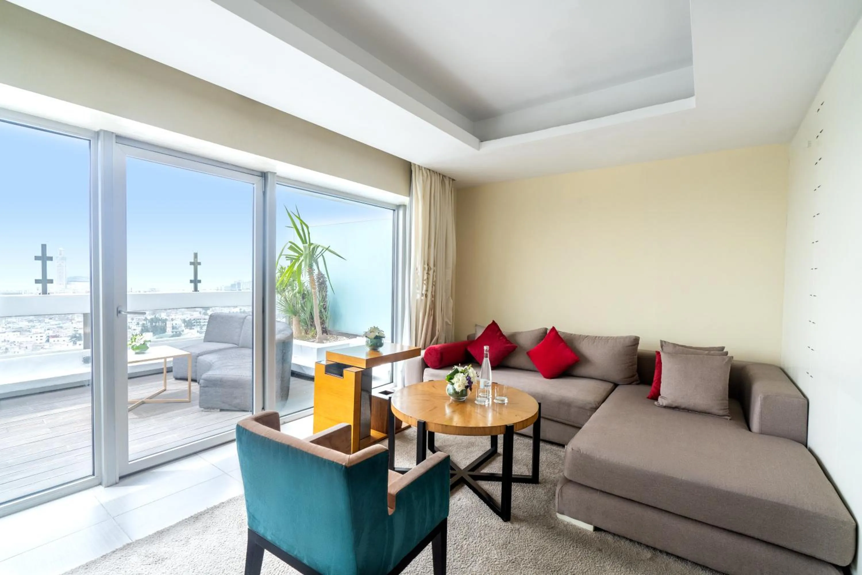 Living room in Sofitel Casablanca Tour Blanche