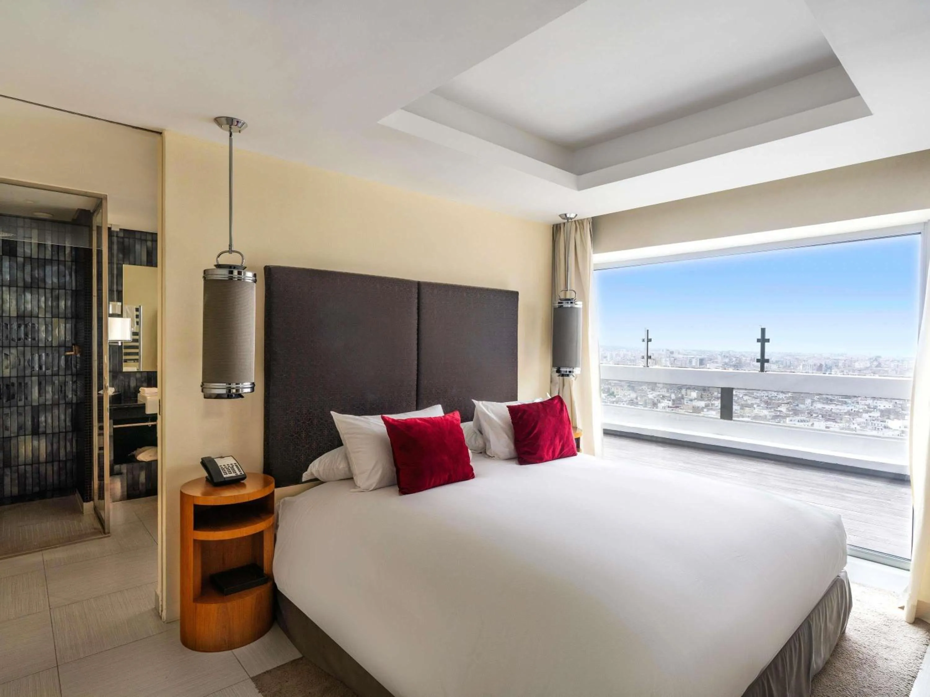 Bedroom, Bed in Sofitel Casablanca Tour Blanche