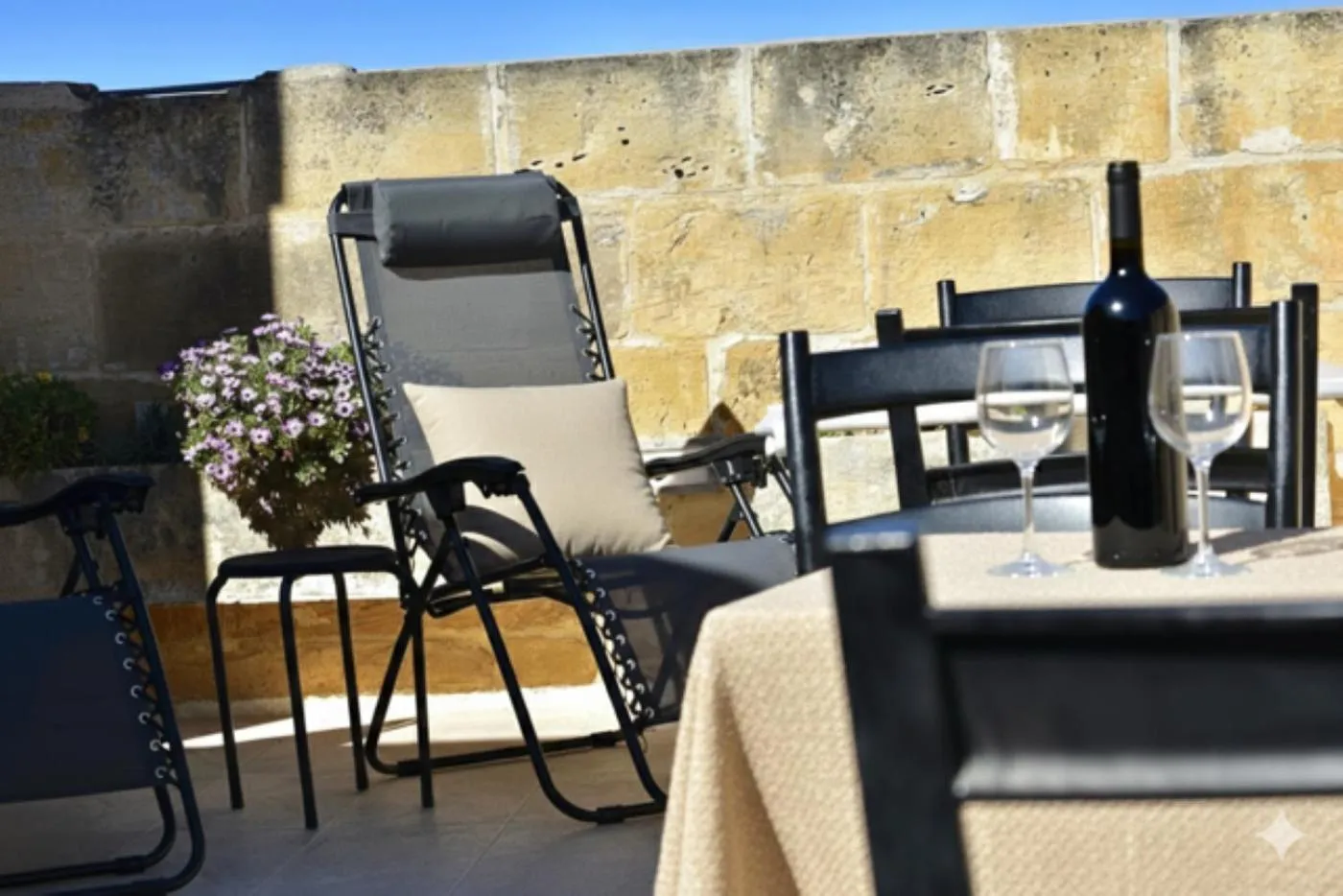 Balcony/Terrace in St George of Lydda B&B