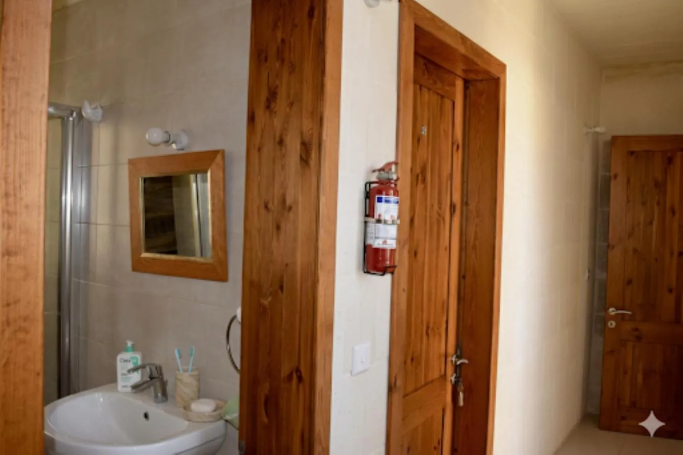 Bathroom in St George of Lydda B&B