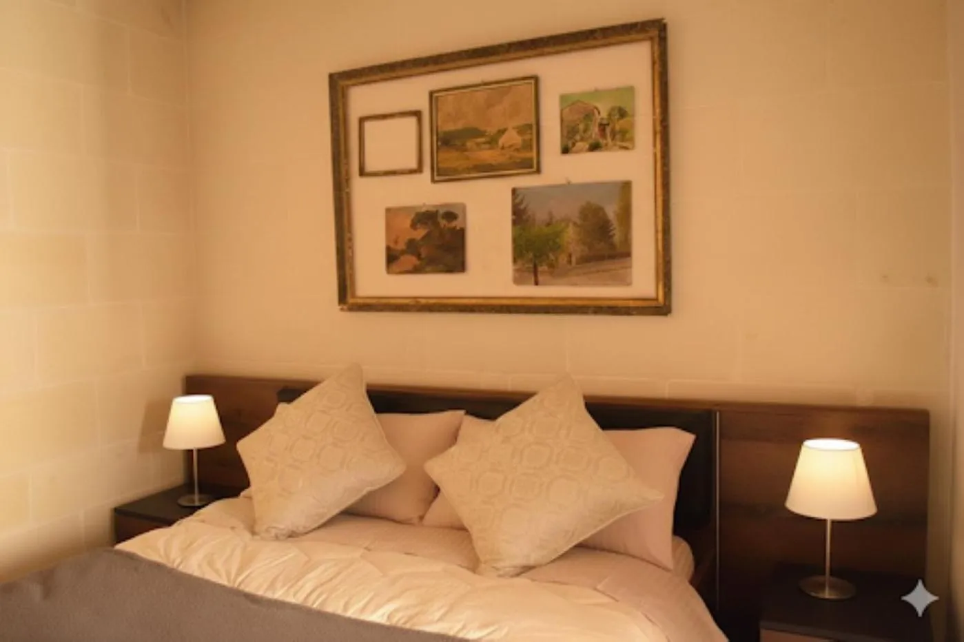 View (from property/room), Bed in St George of Lydda B&B