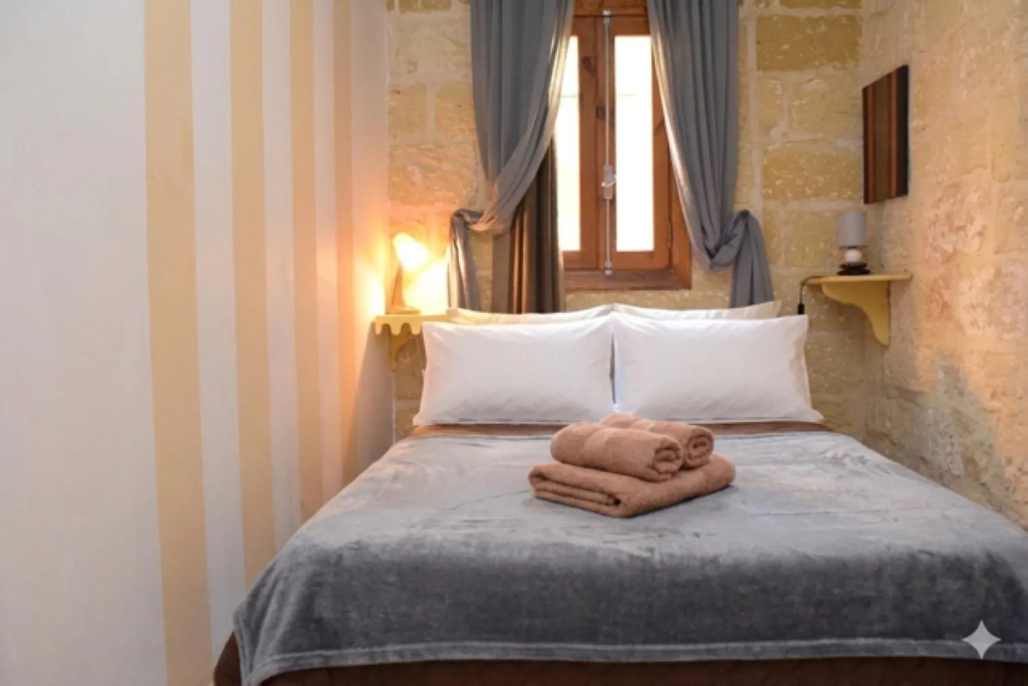 Bedroom, Bed in St George of Lydda B&B