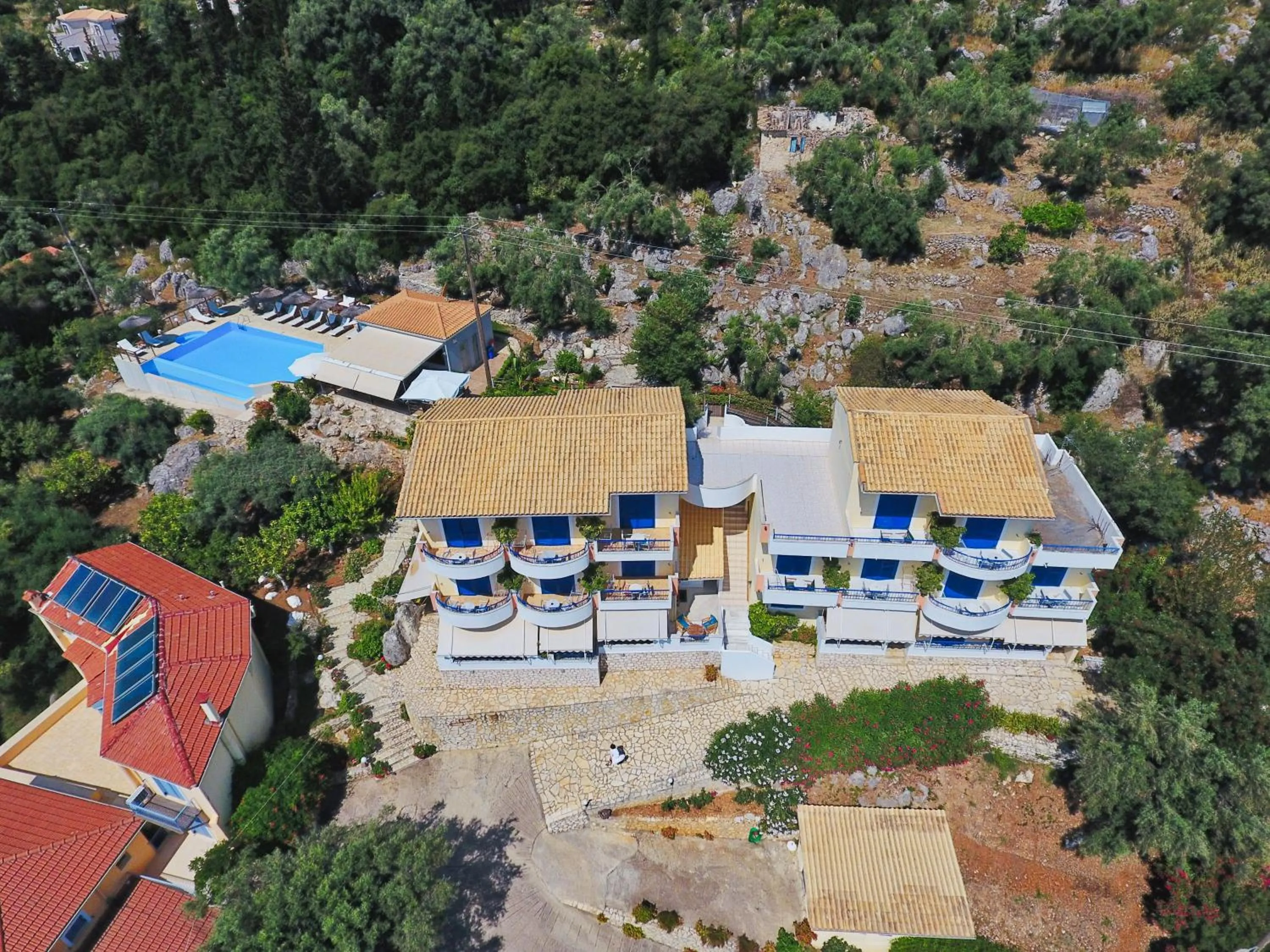 Bird's eye view in La Casa Di Nonna Anna