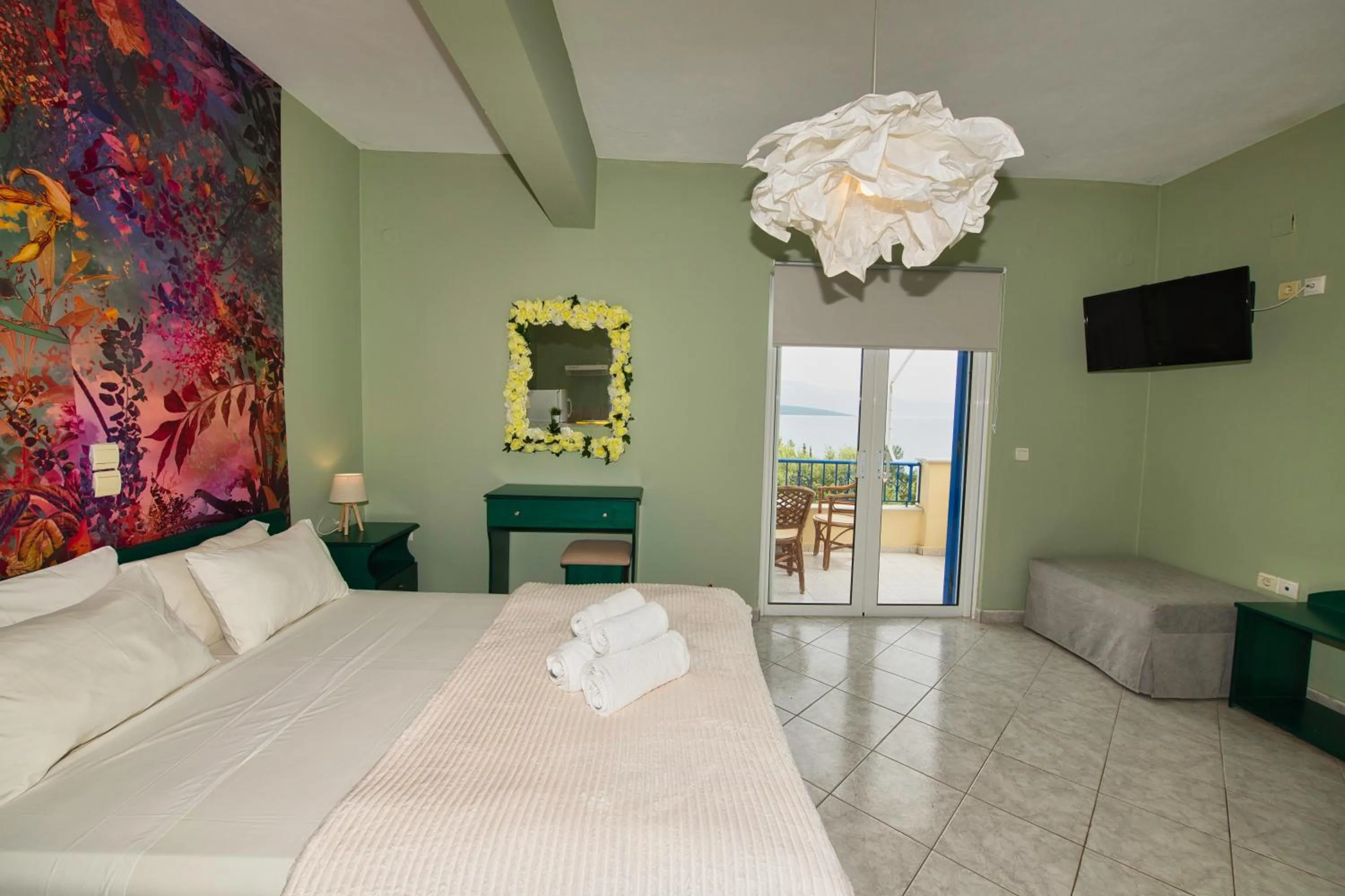 Photo of the whole room, Bed in La Casa Di Nonna Anna