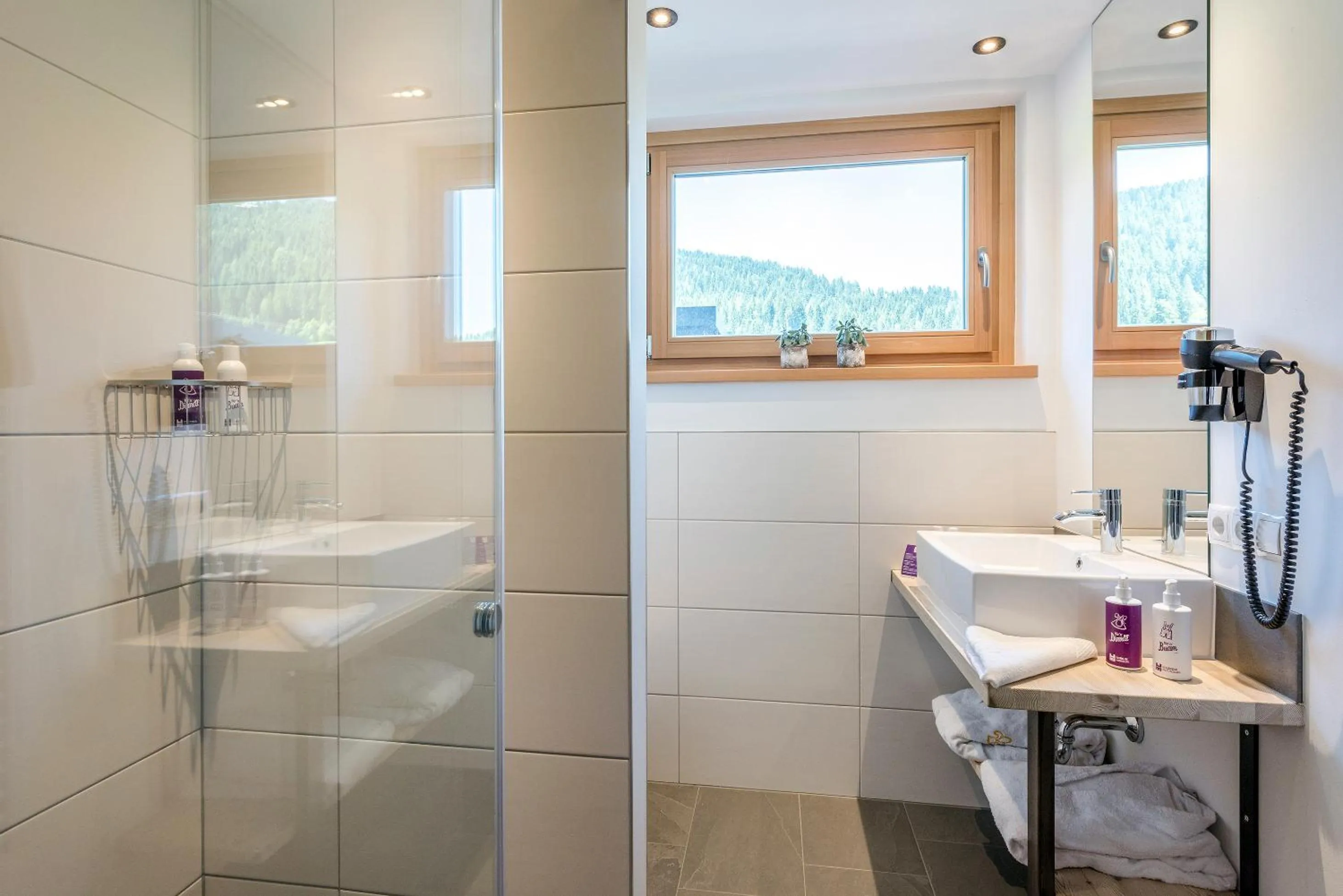 Bathroom in almlust - hotel, apartments, chalets