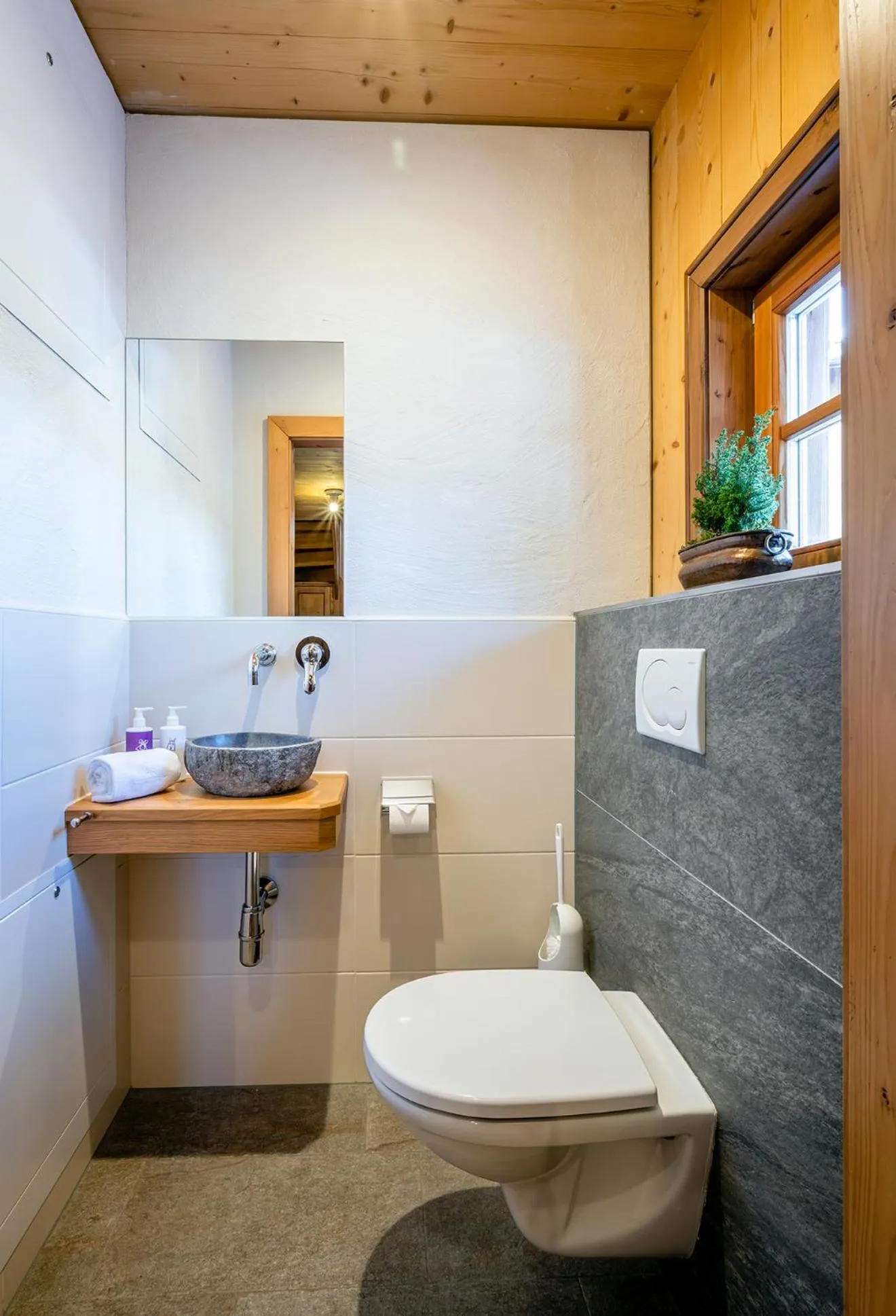 Bathroom in almlust - hotel, apartments, chalets