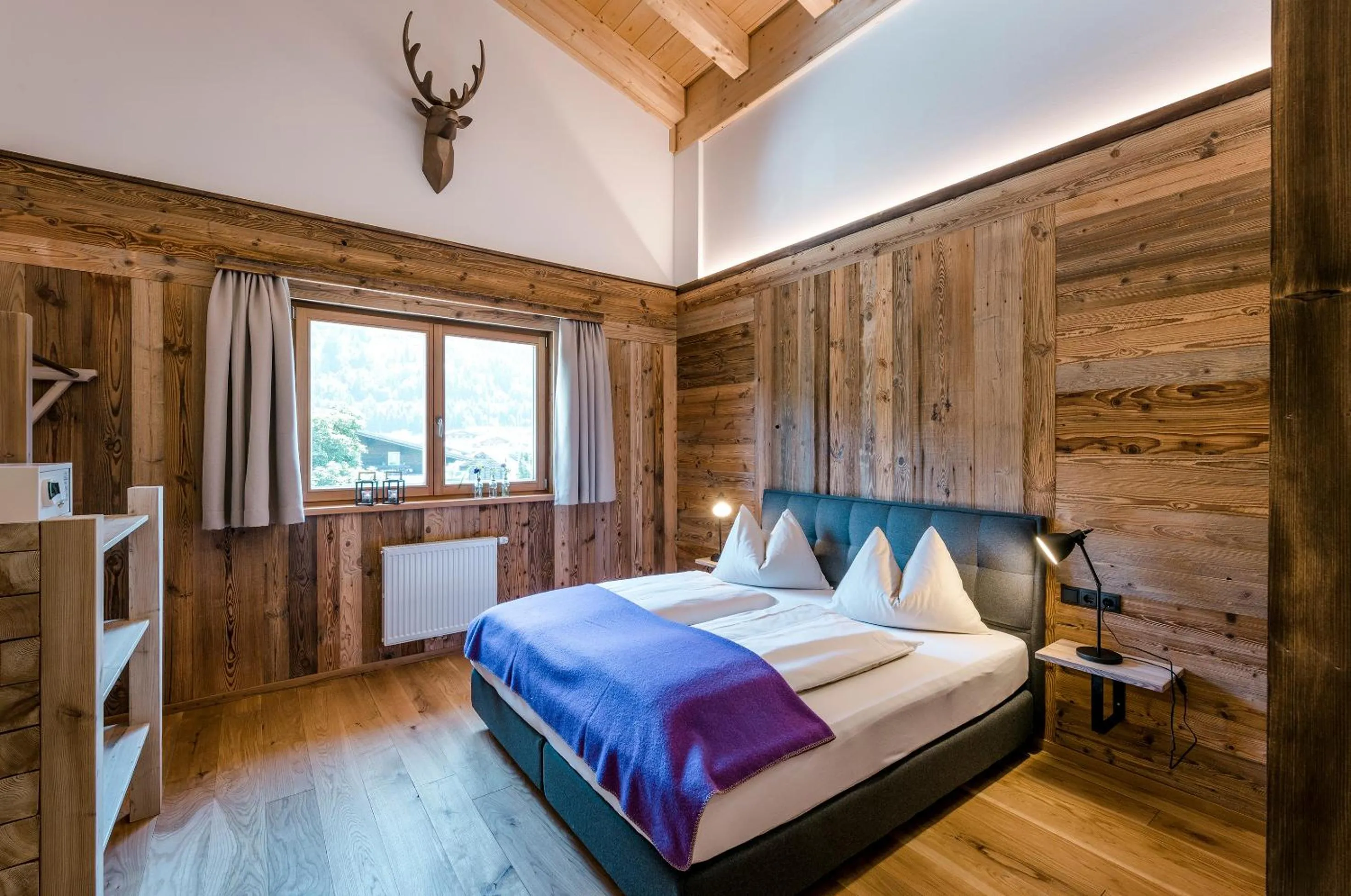 Bedroom, Bed in almlust - hotel, apartments, chalets