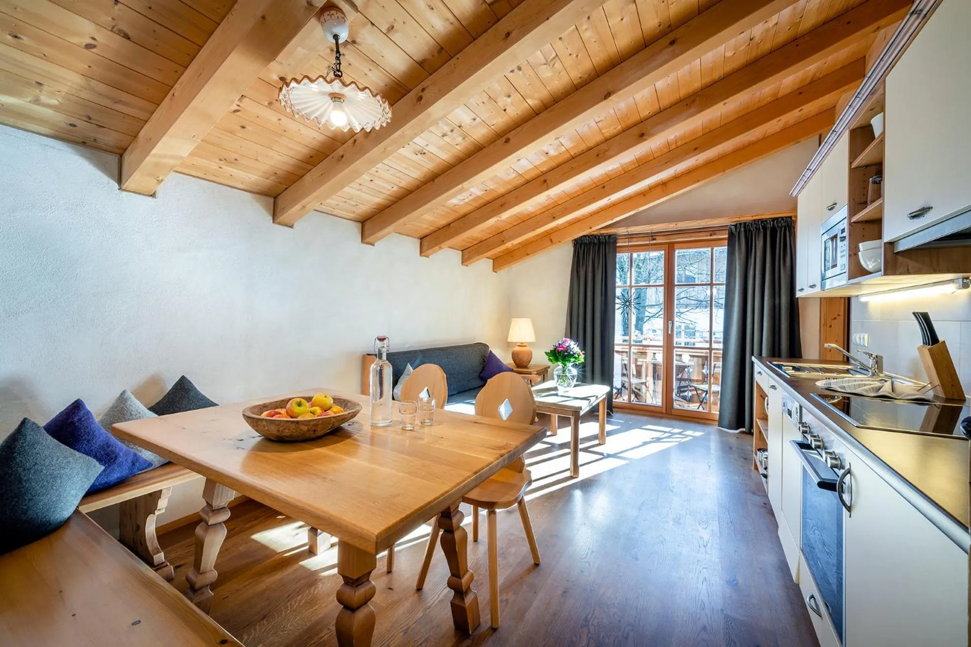 Dining area in almlust - hotel, apartments, chalets