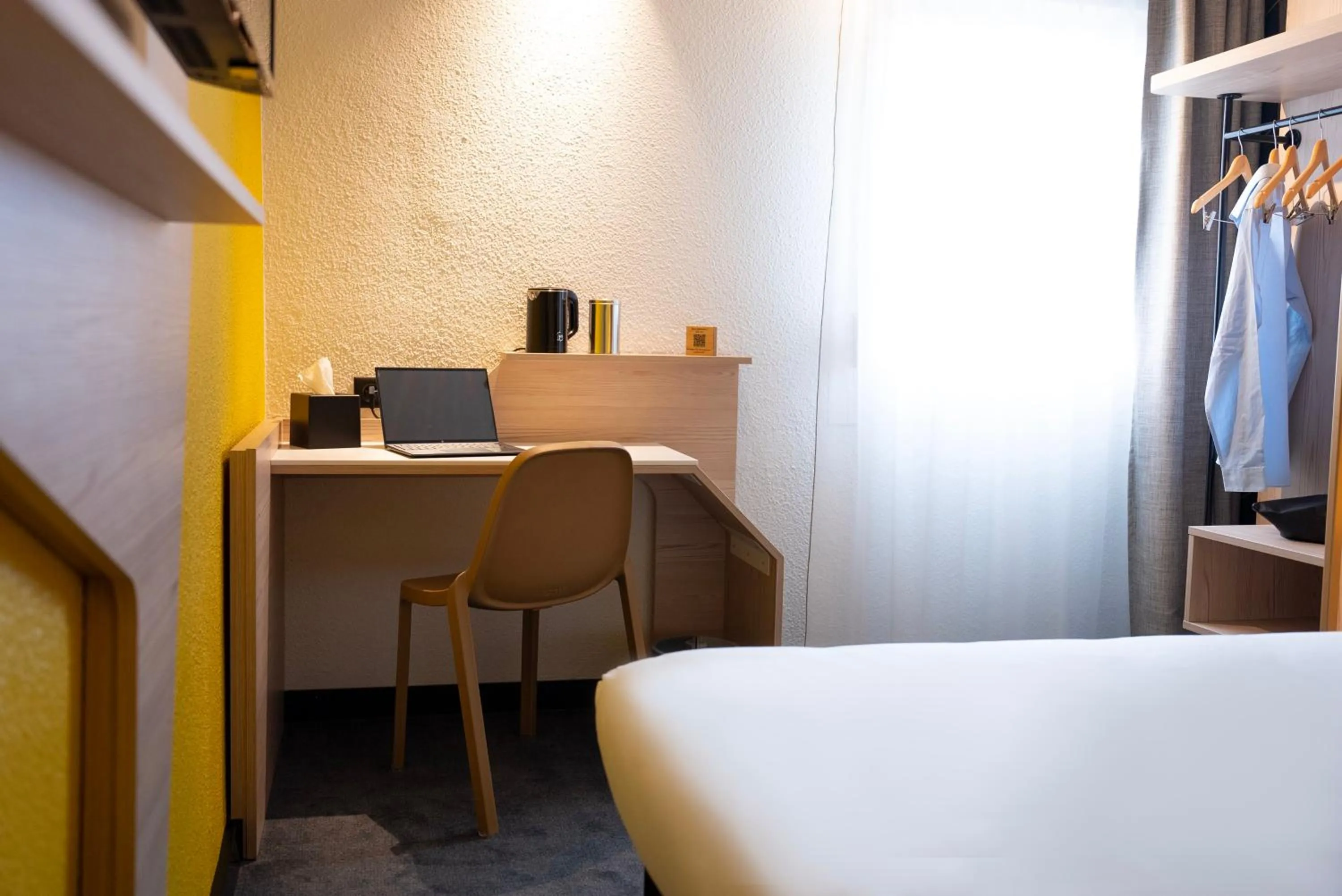 Bedroom, Bed in ibis Styles Strasbourg Nord Palais des Congrès