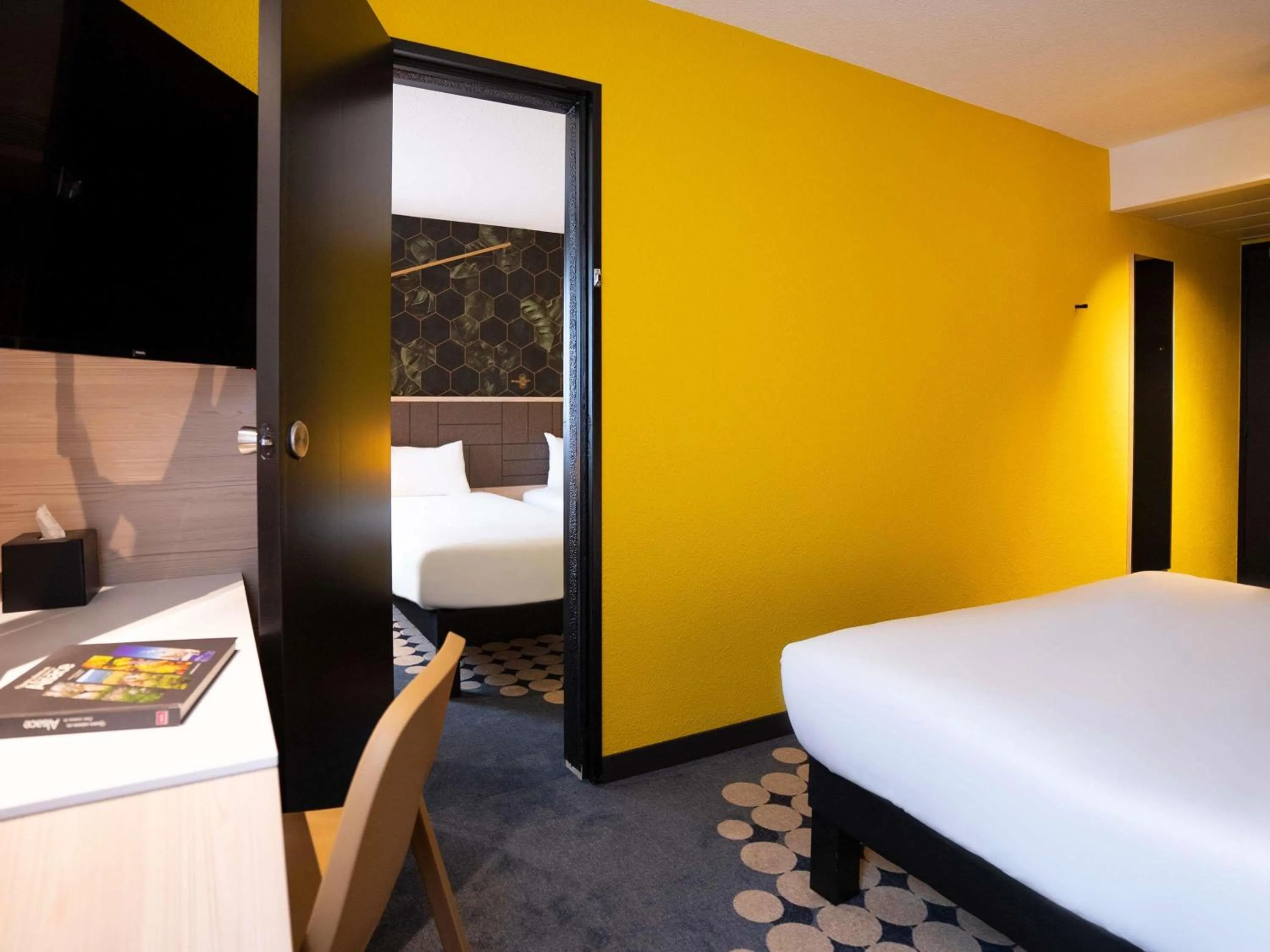 Bedroom, Bed in ibis Styles Strasbourg Nord Palais des Congrès