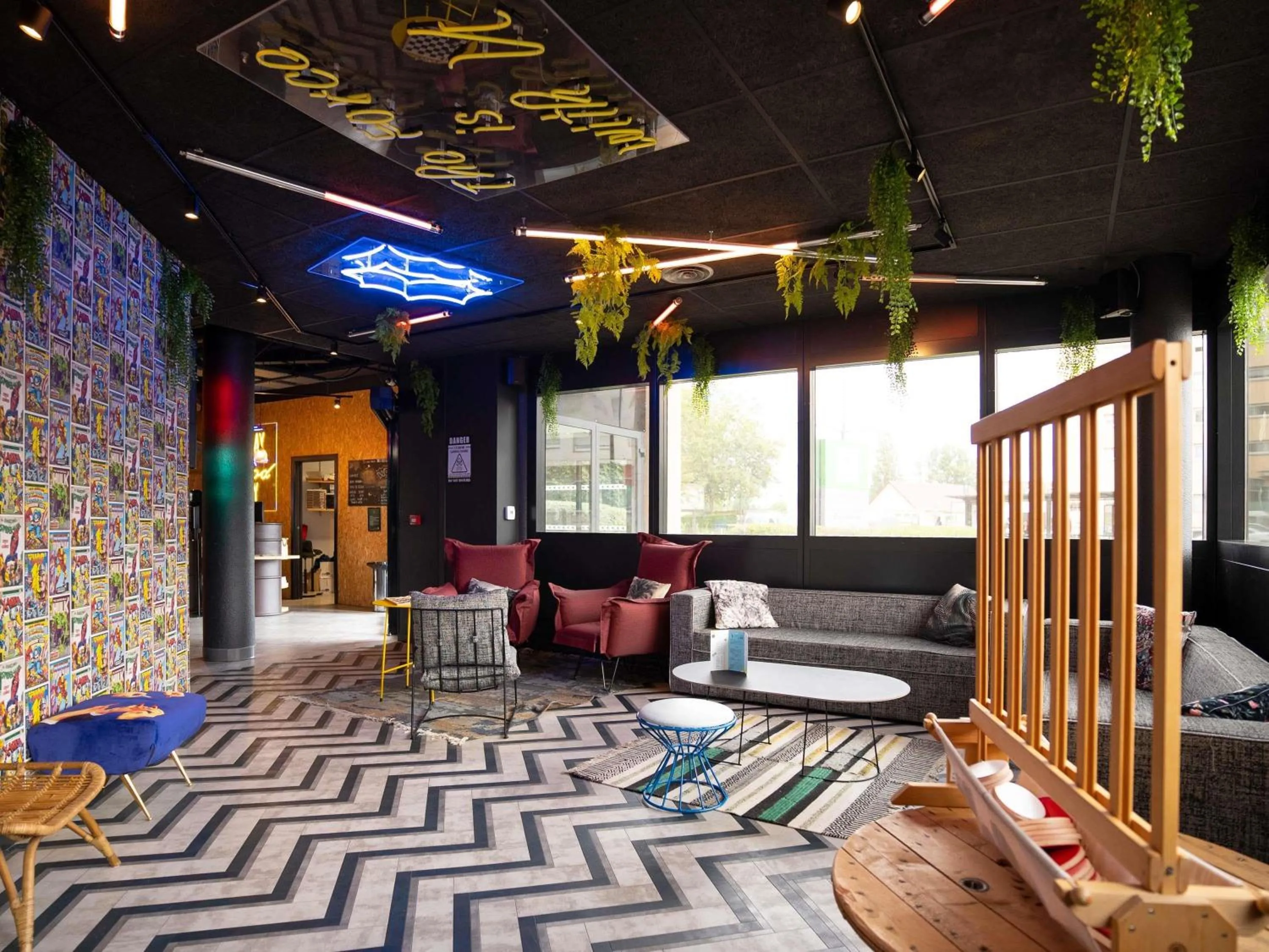 Lounge or bar in ibis Styles Strasbourg Nord Palais des Congrès