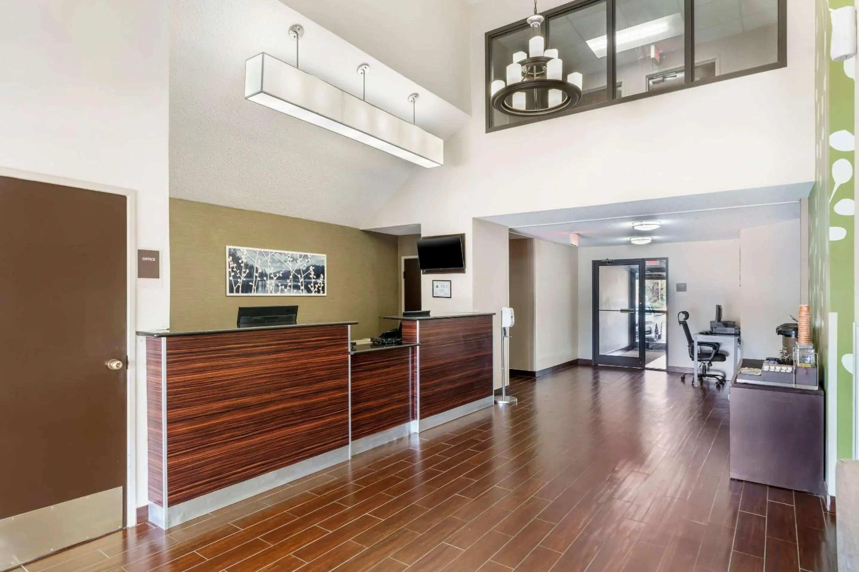 Lobby or reception in Sleep Inn Hickory South Lobby or reception in Sleep Inn Hickory South