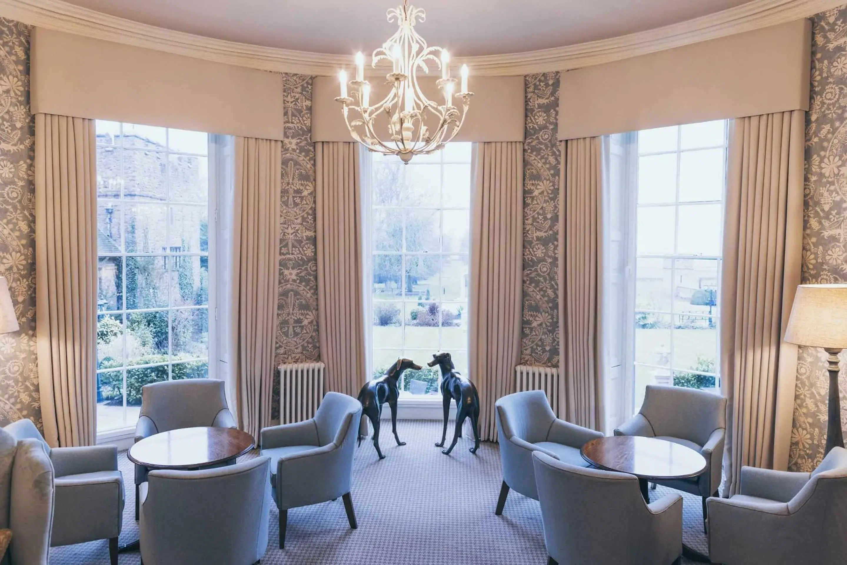 Living room in Rowton Castle Living room in Rowton Castle