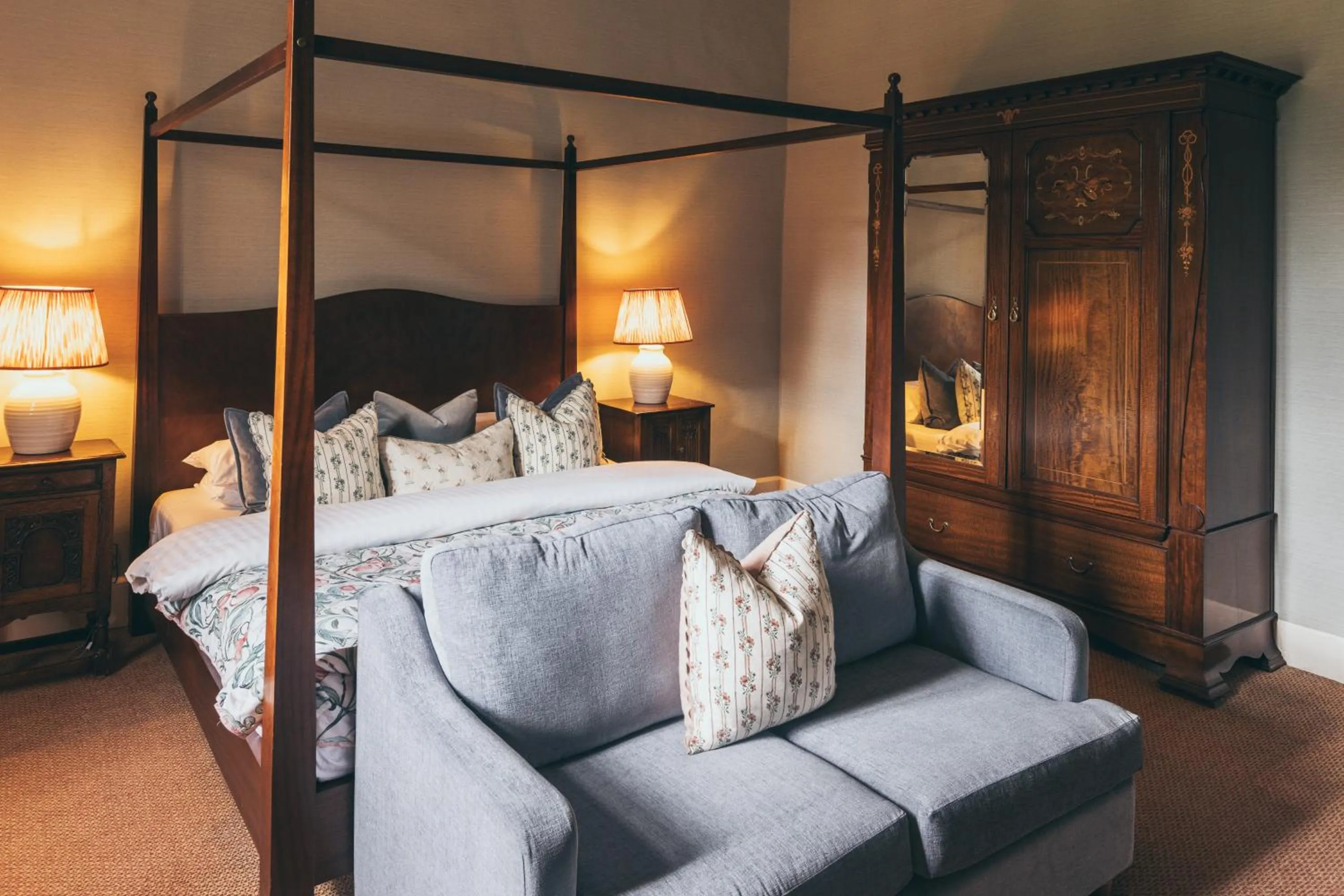 Bedroom, Bed in Rowton Castle