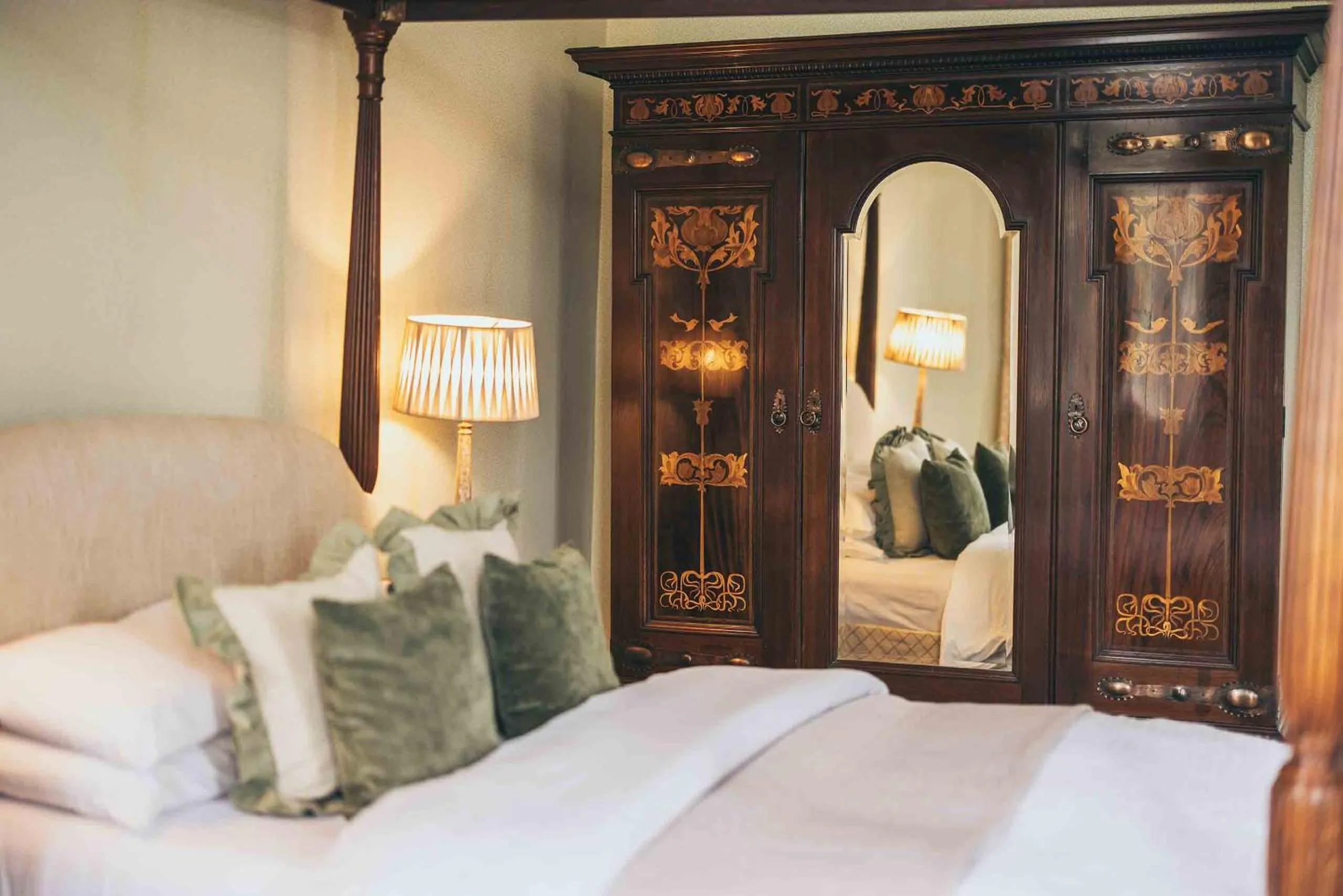 Bed in Rowton Castle