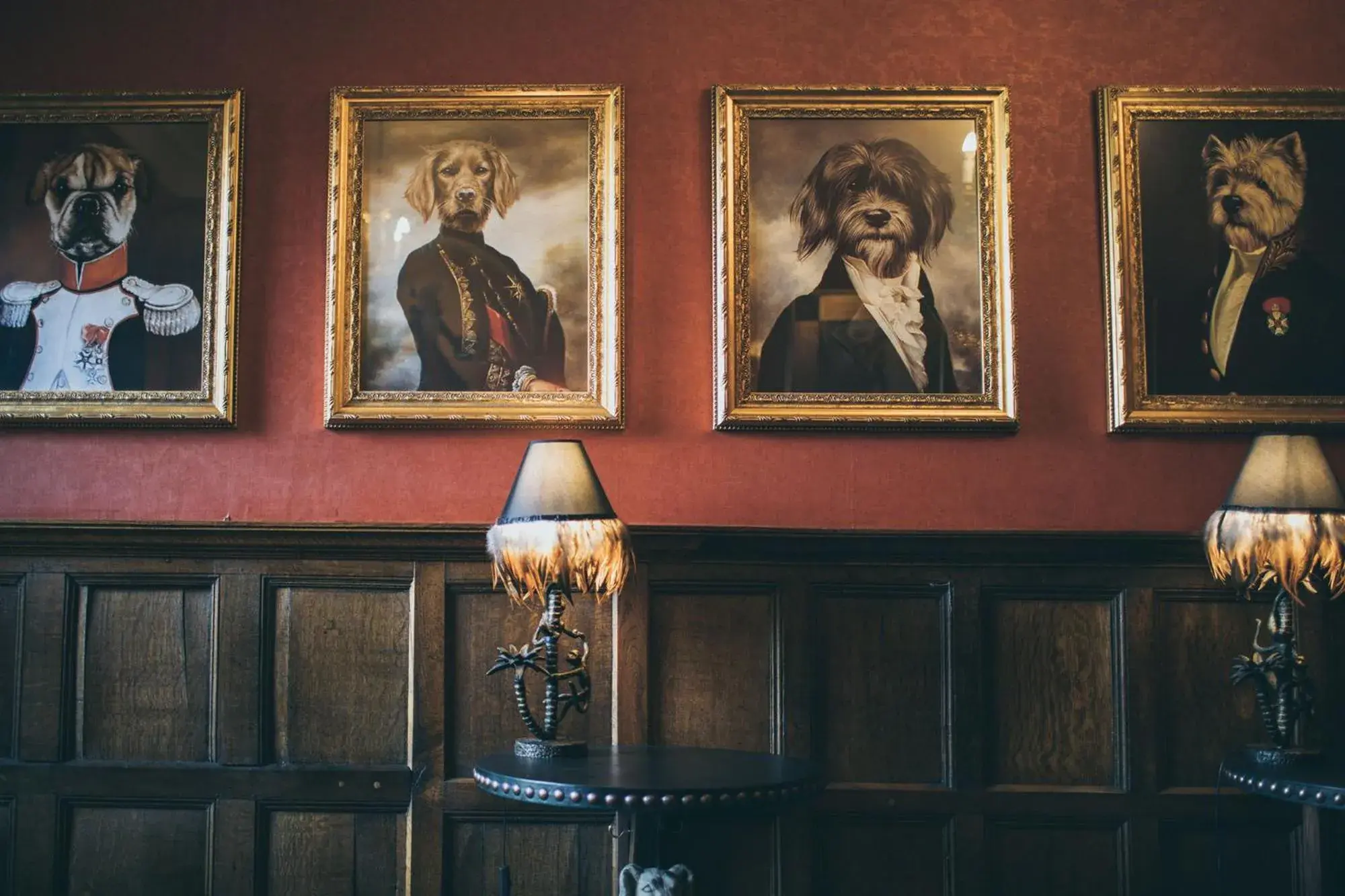 Lounge or bar in Rowton Castle Lounge or bar in Rowton Castle