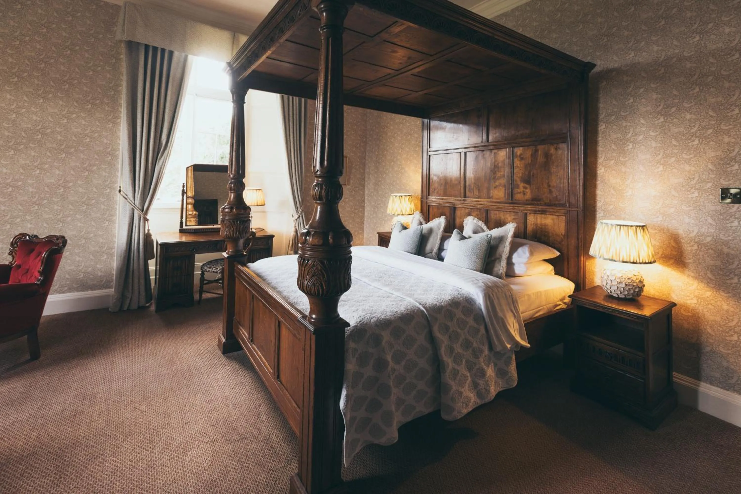 Bedroom, Bed in Rowton Castle