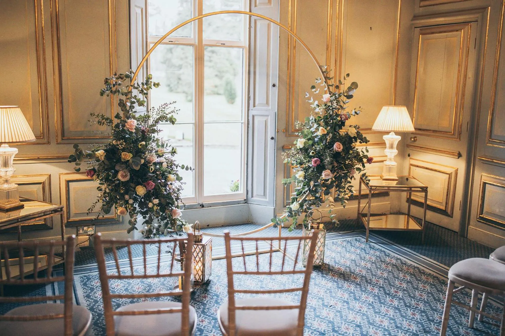 Decorative detail in Rowton Castle